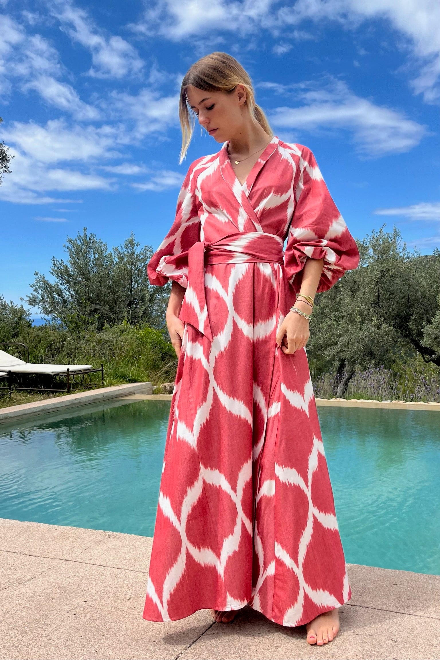 Isabella Ikat Dress