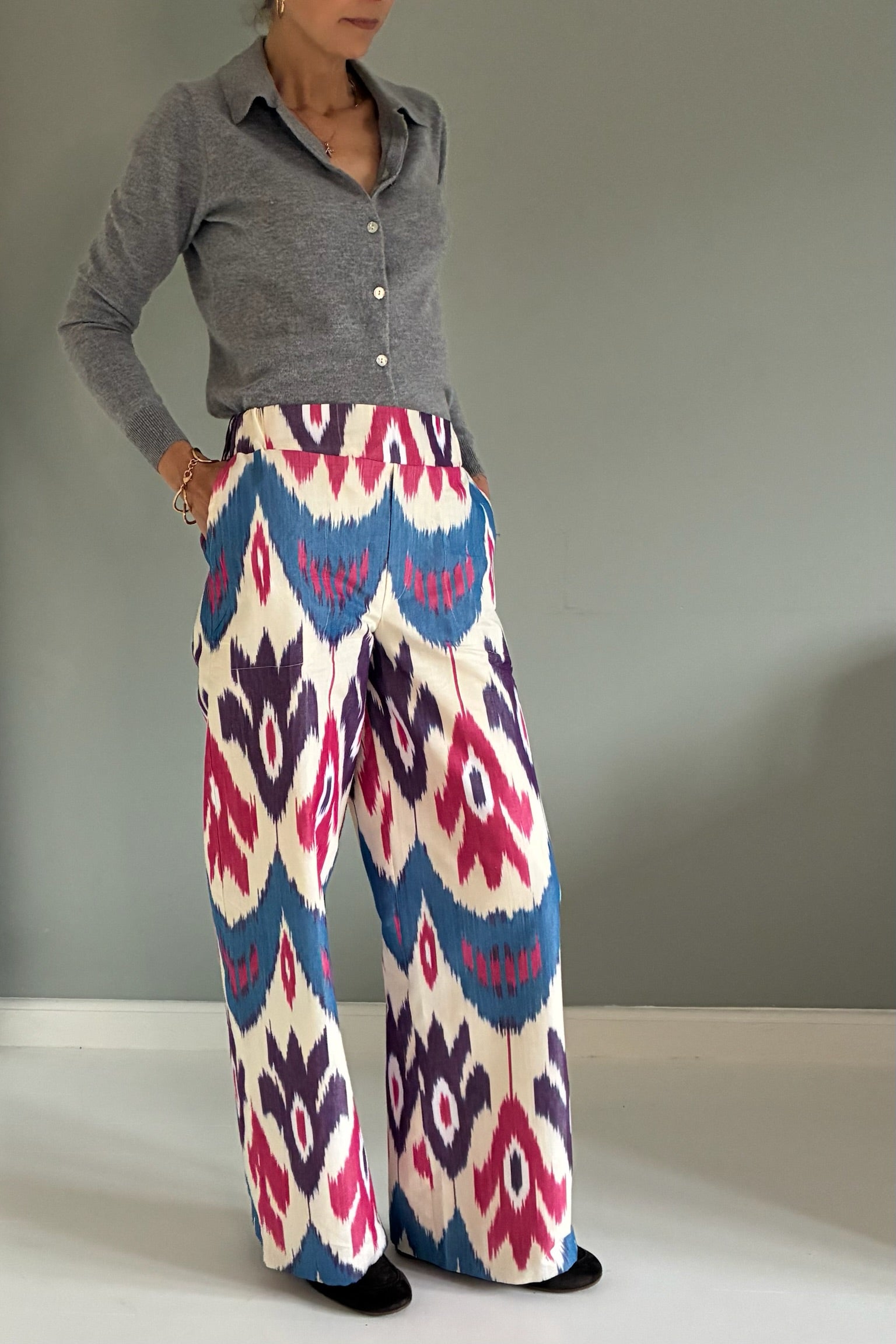 Marie Ikat Trousers