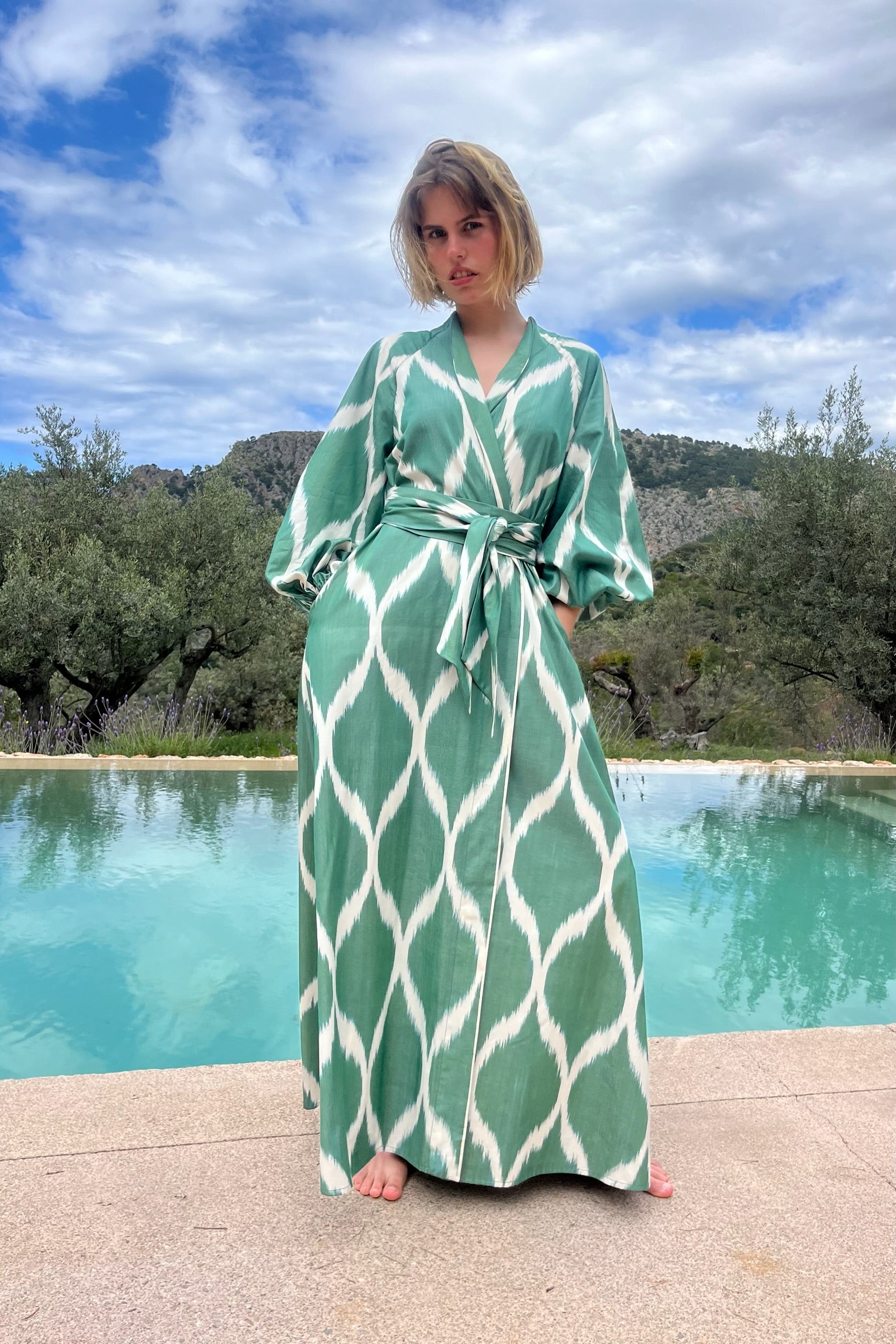 Isabella Ikat Dress