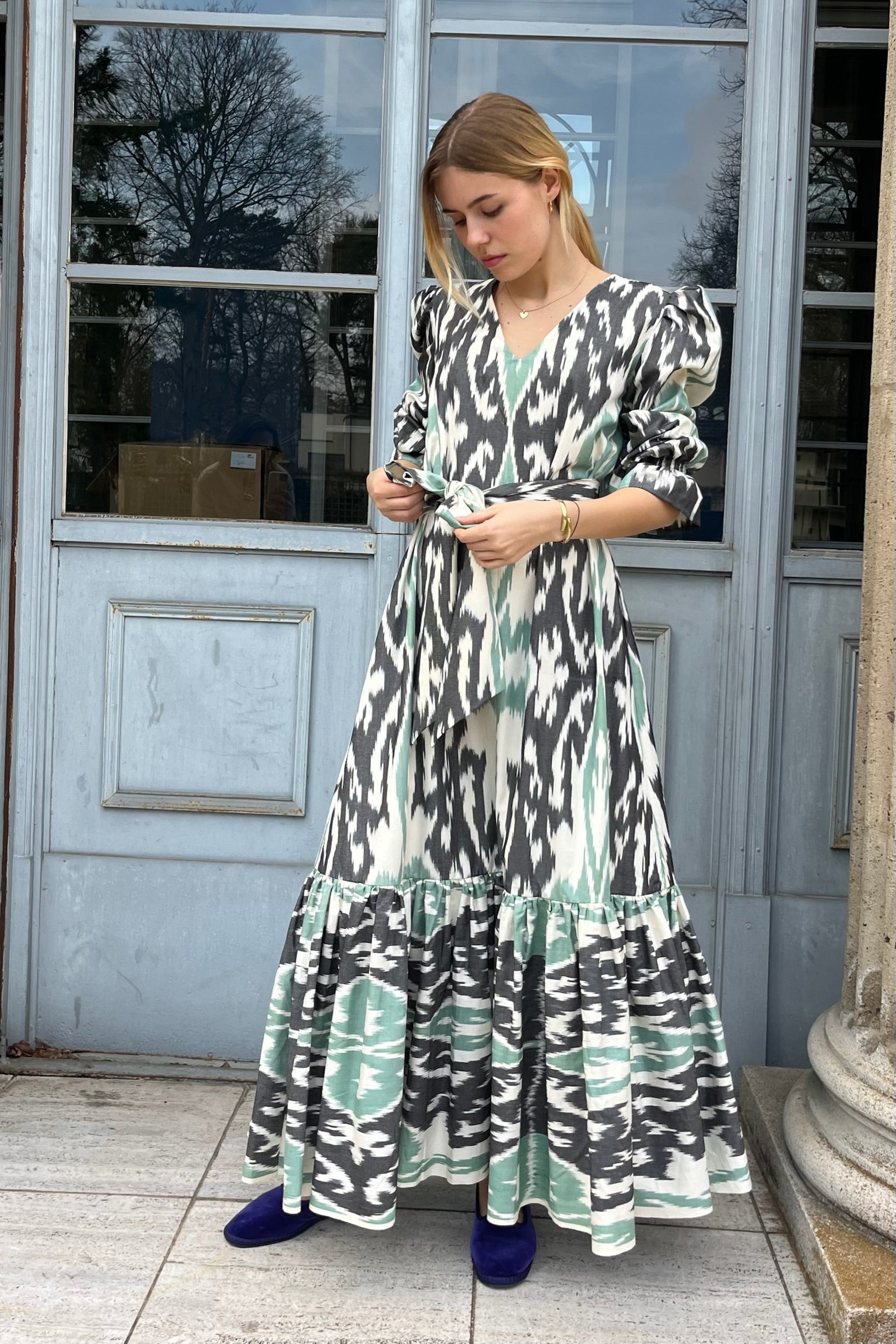 Maxima Ikat Dress