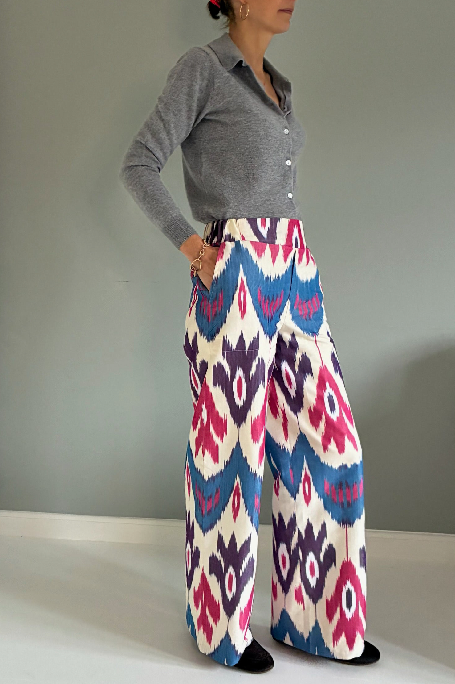 Marie Ikat Trousers