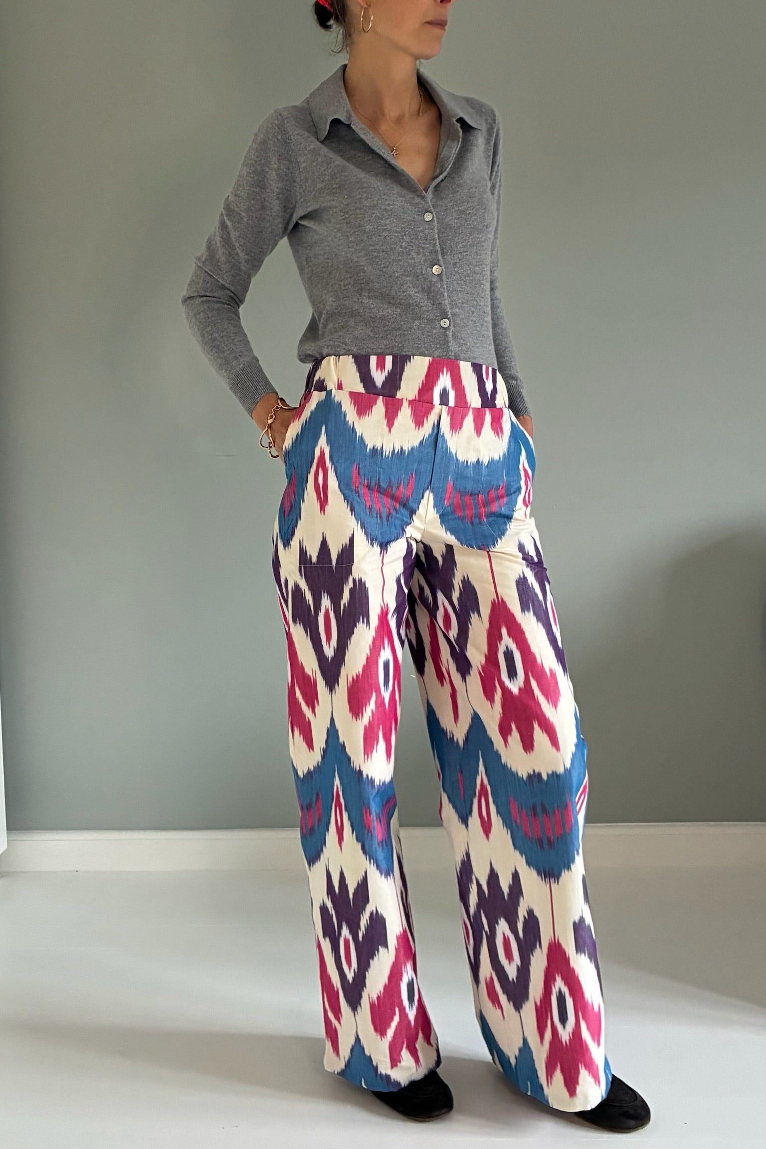 Marie Ikat Trousers