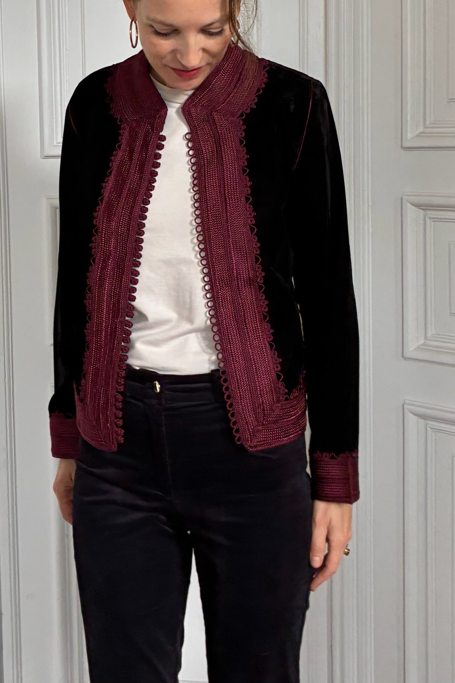 Bolero Velvet Jacket Helena