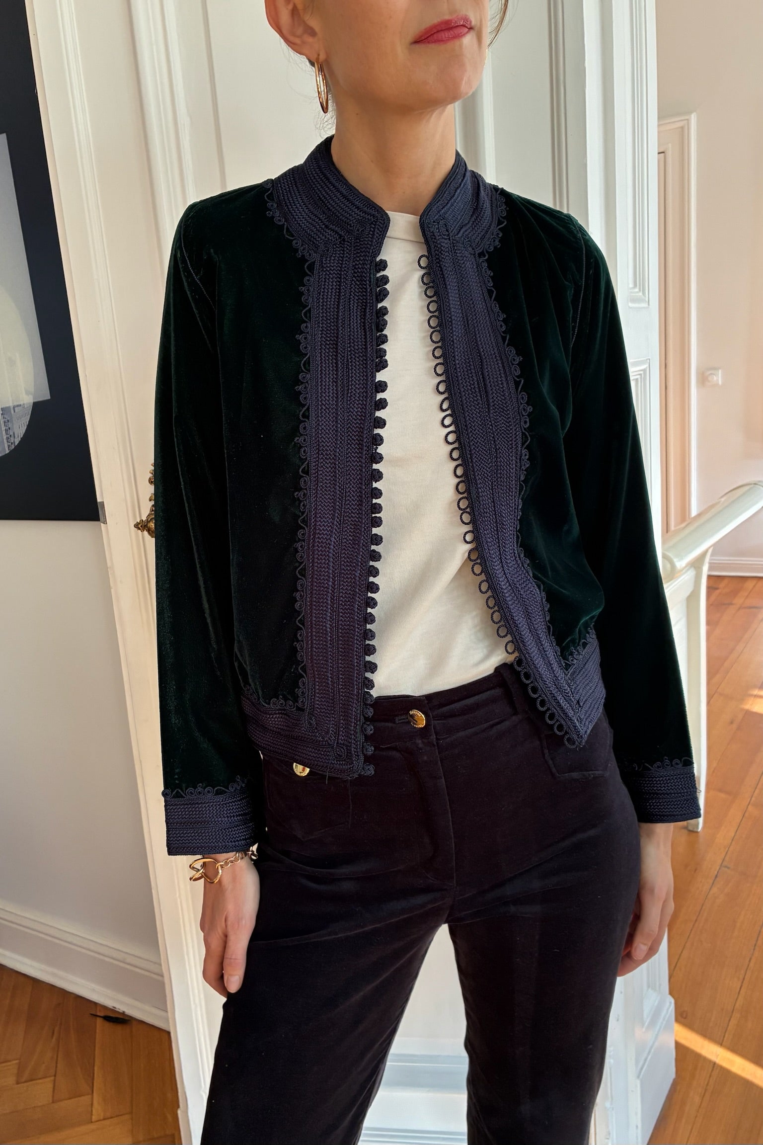 Bolero Velvet Jacket Helena