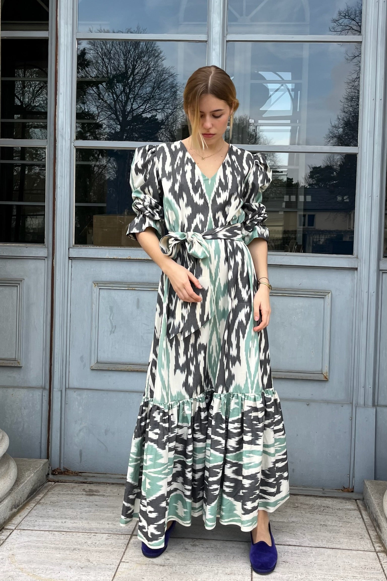Maxima Ikat Dress