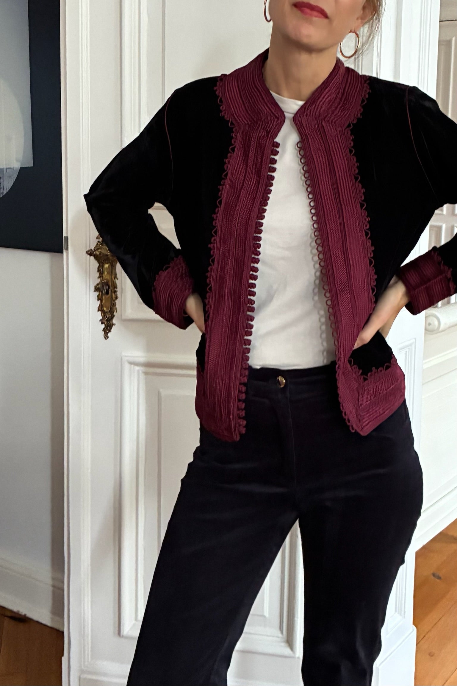 Bolero Velvet Jacket Helena