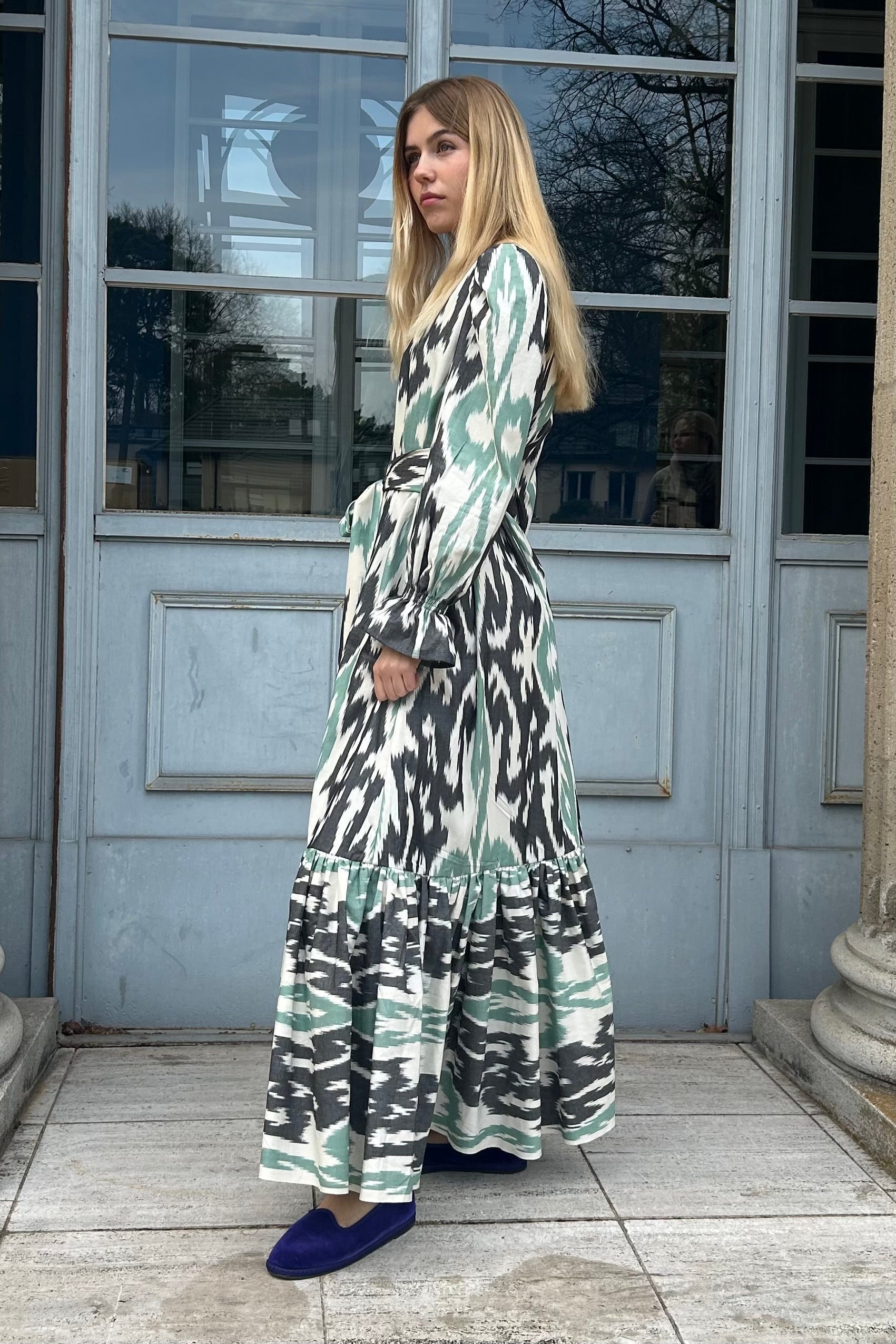 Maxima Ikat Dress
