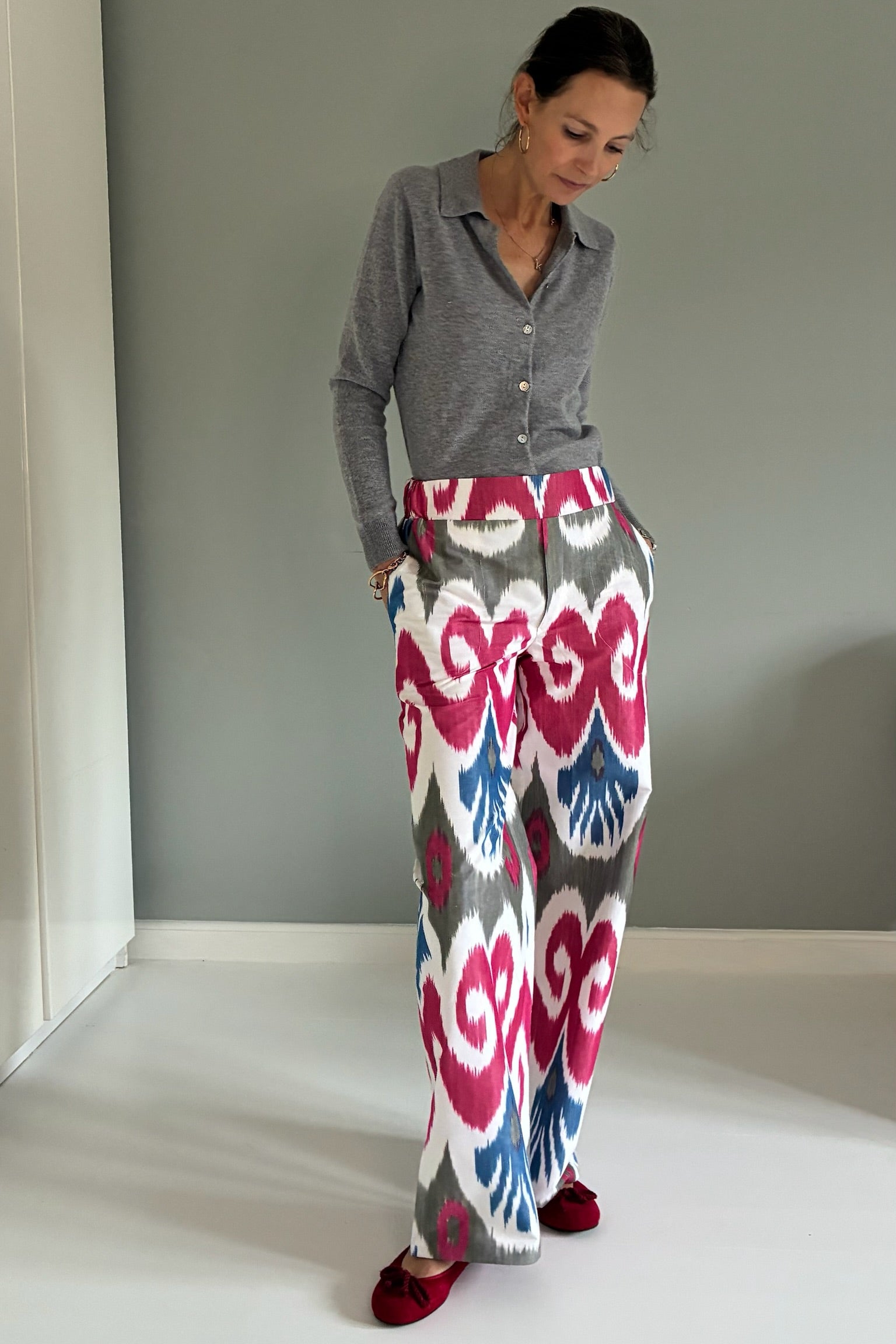 Marie Ikat Trousers