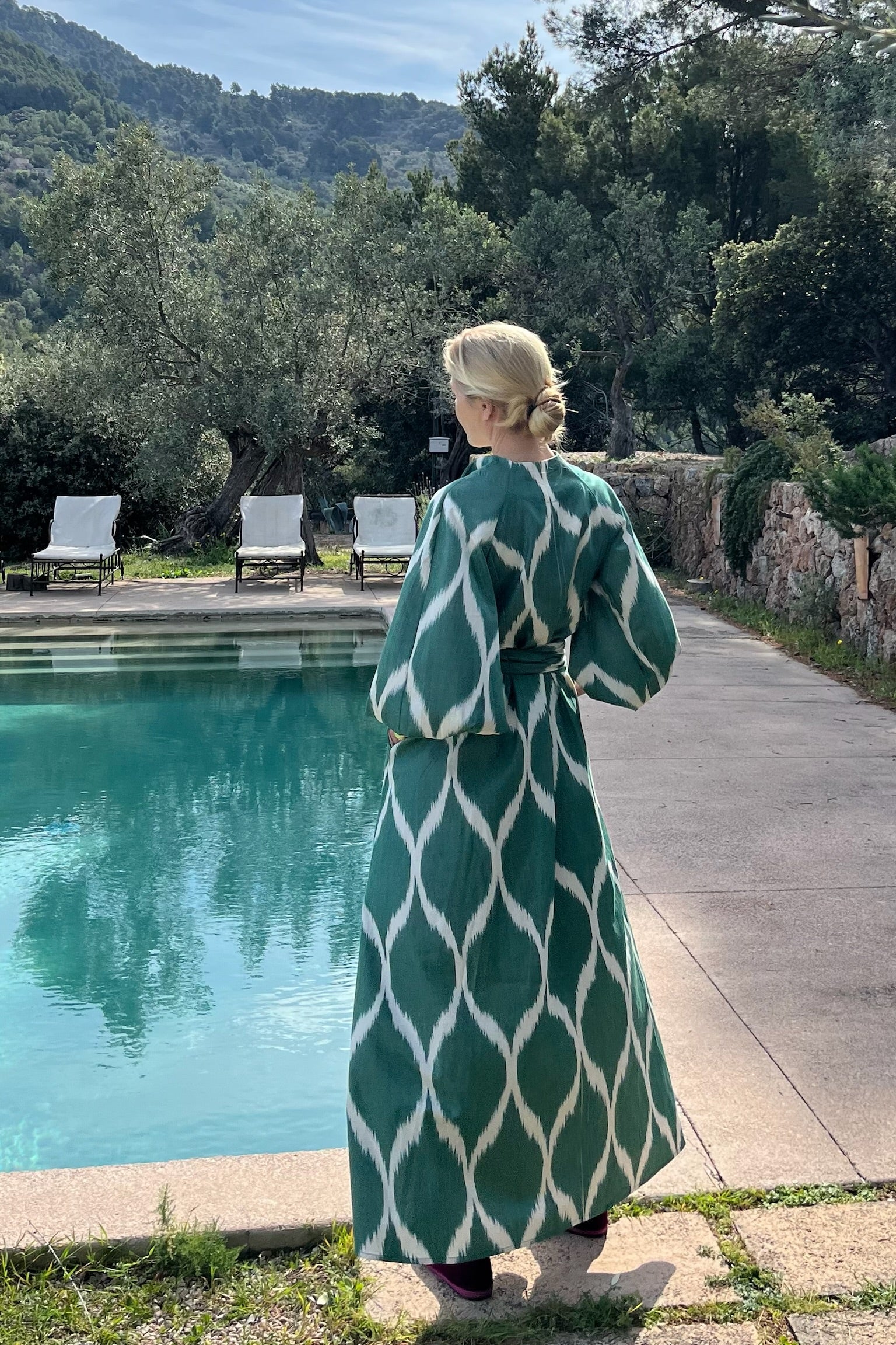 Isabella Ikat Dress