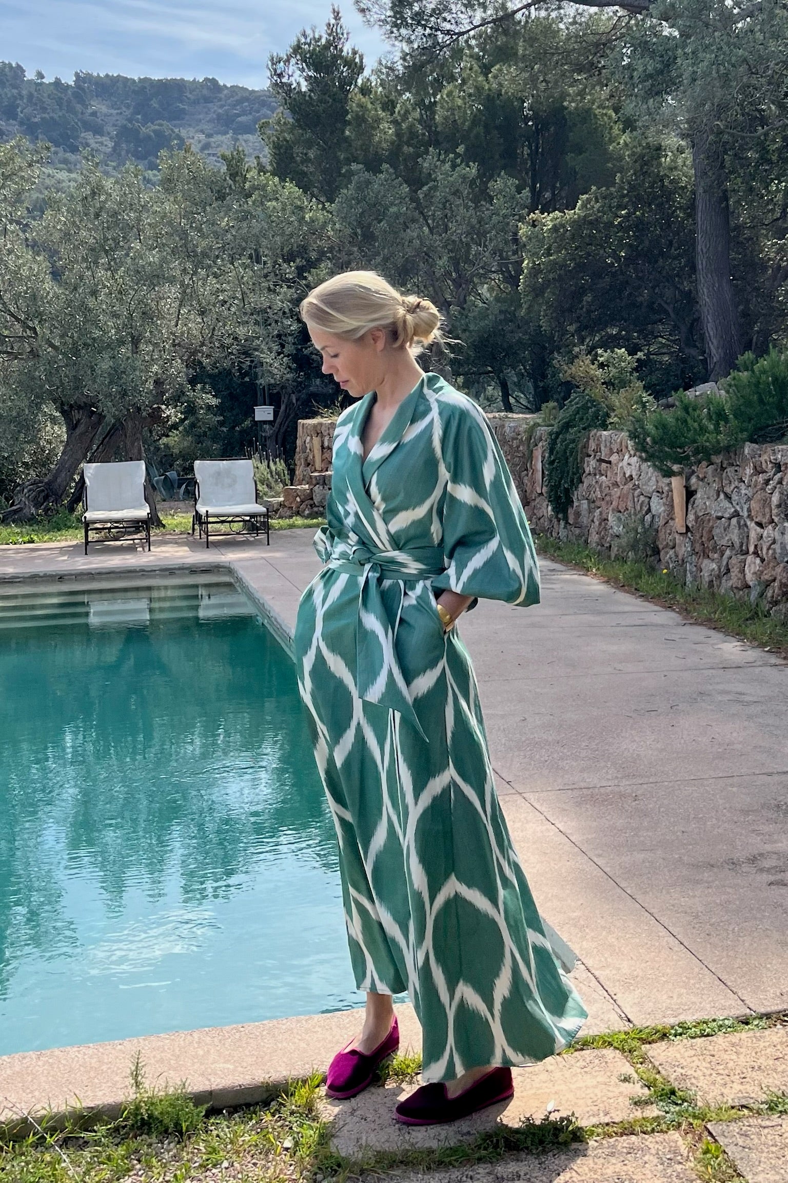 Isabella Ikat Dress