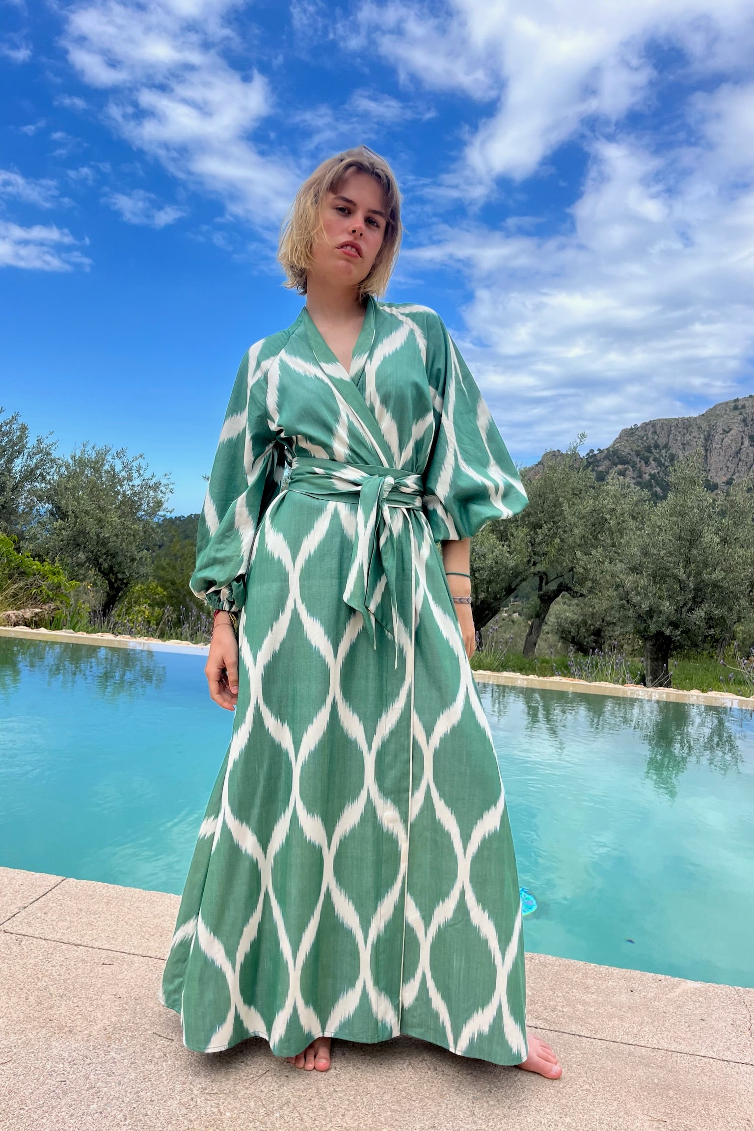 Isabella Ikat Dress