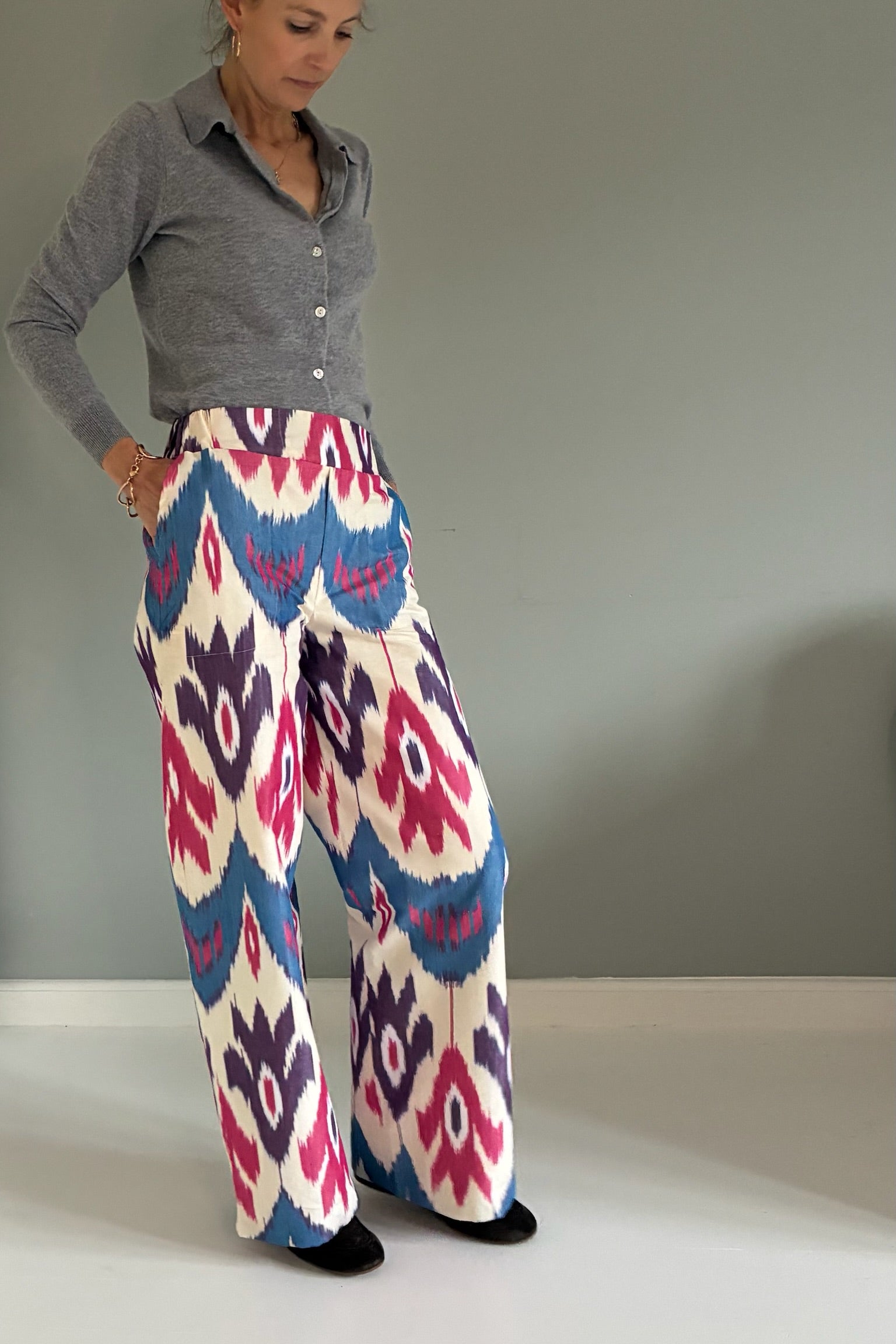 Marie Ikat Trousers