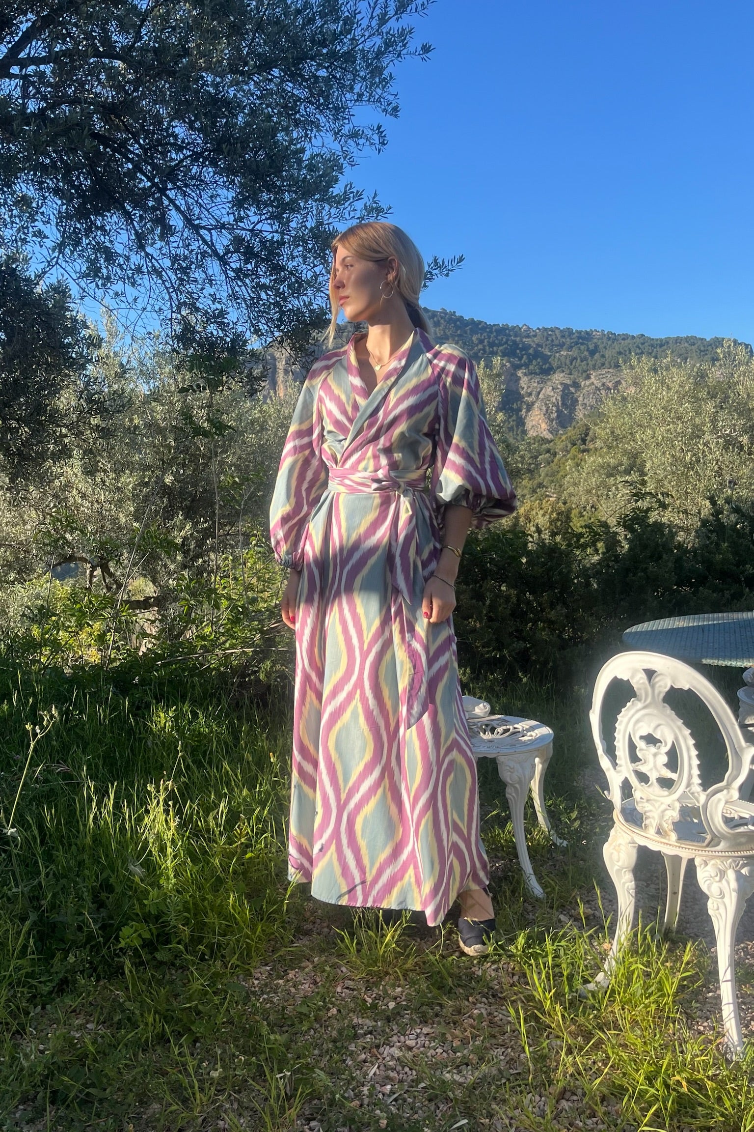 Isabella Ikat Dress
