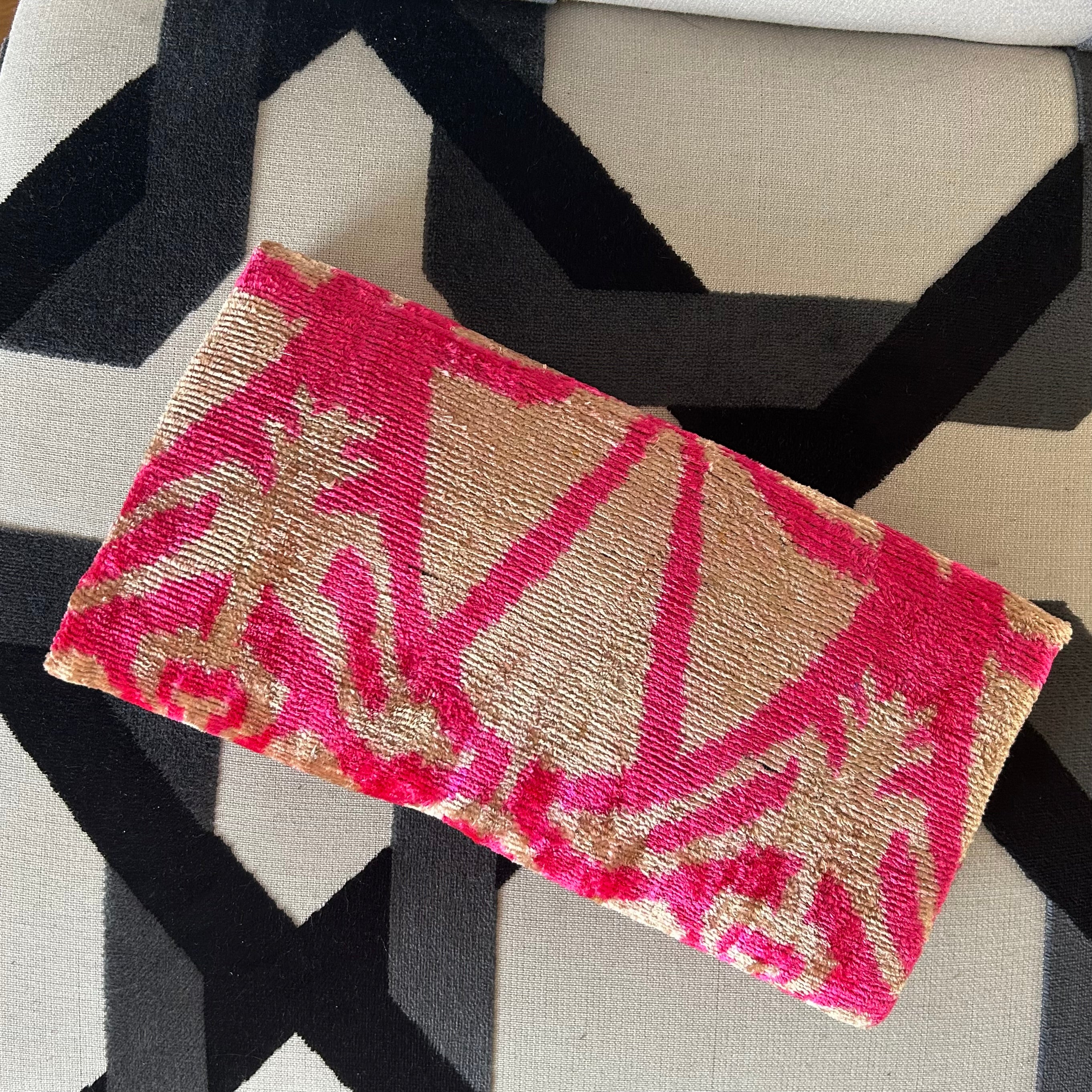 Theda Ikat Clutch