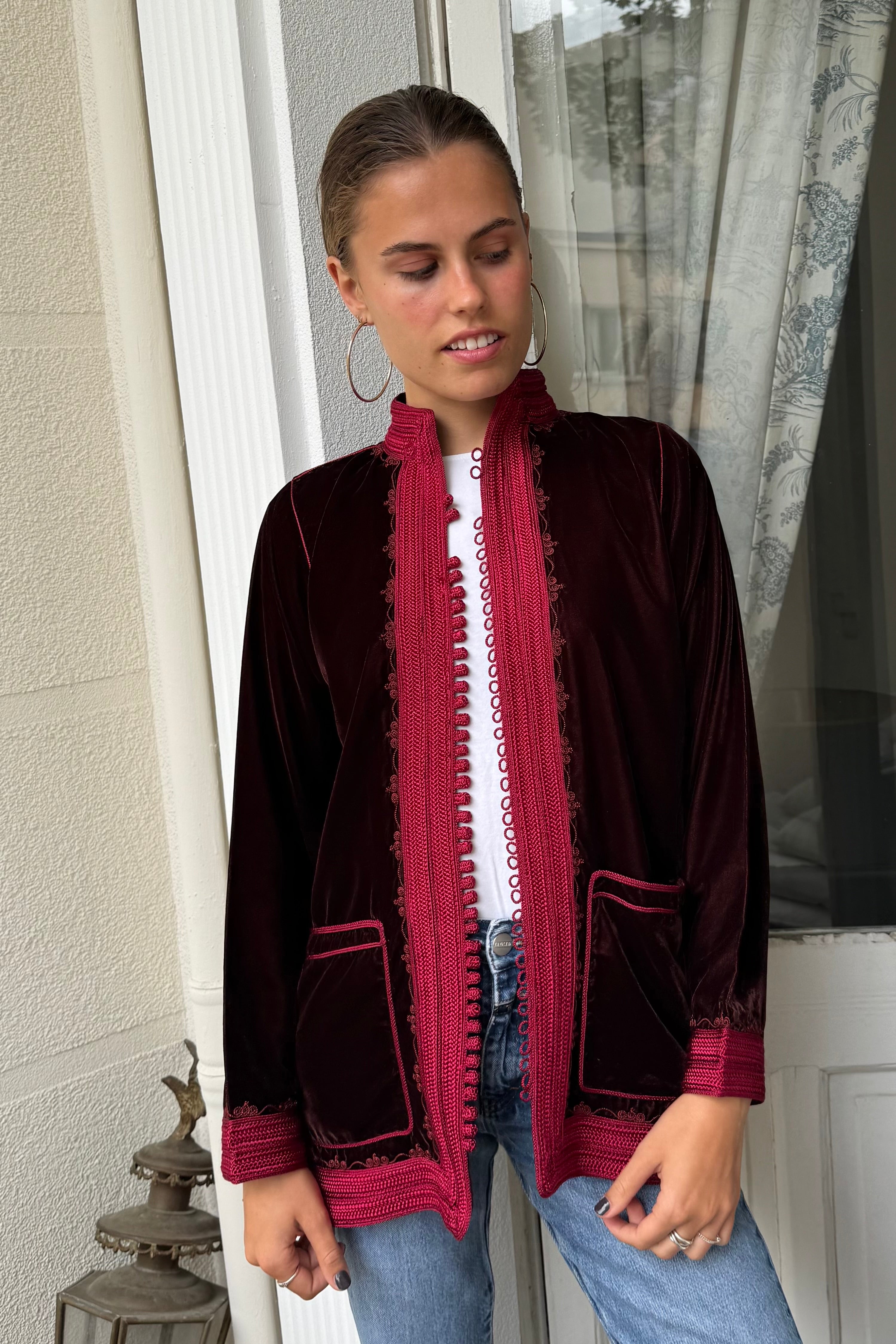 Velvet Jacket Serafina