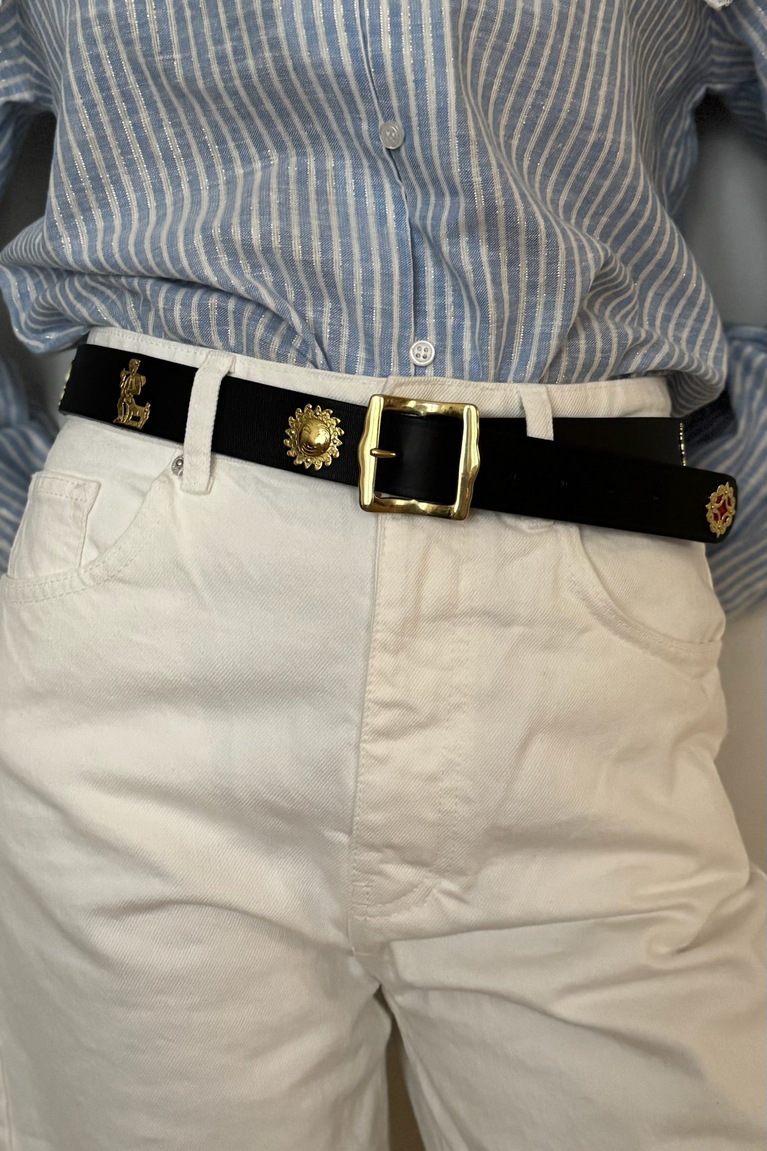 Appenzell "Chüeli" Belt black narrow