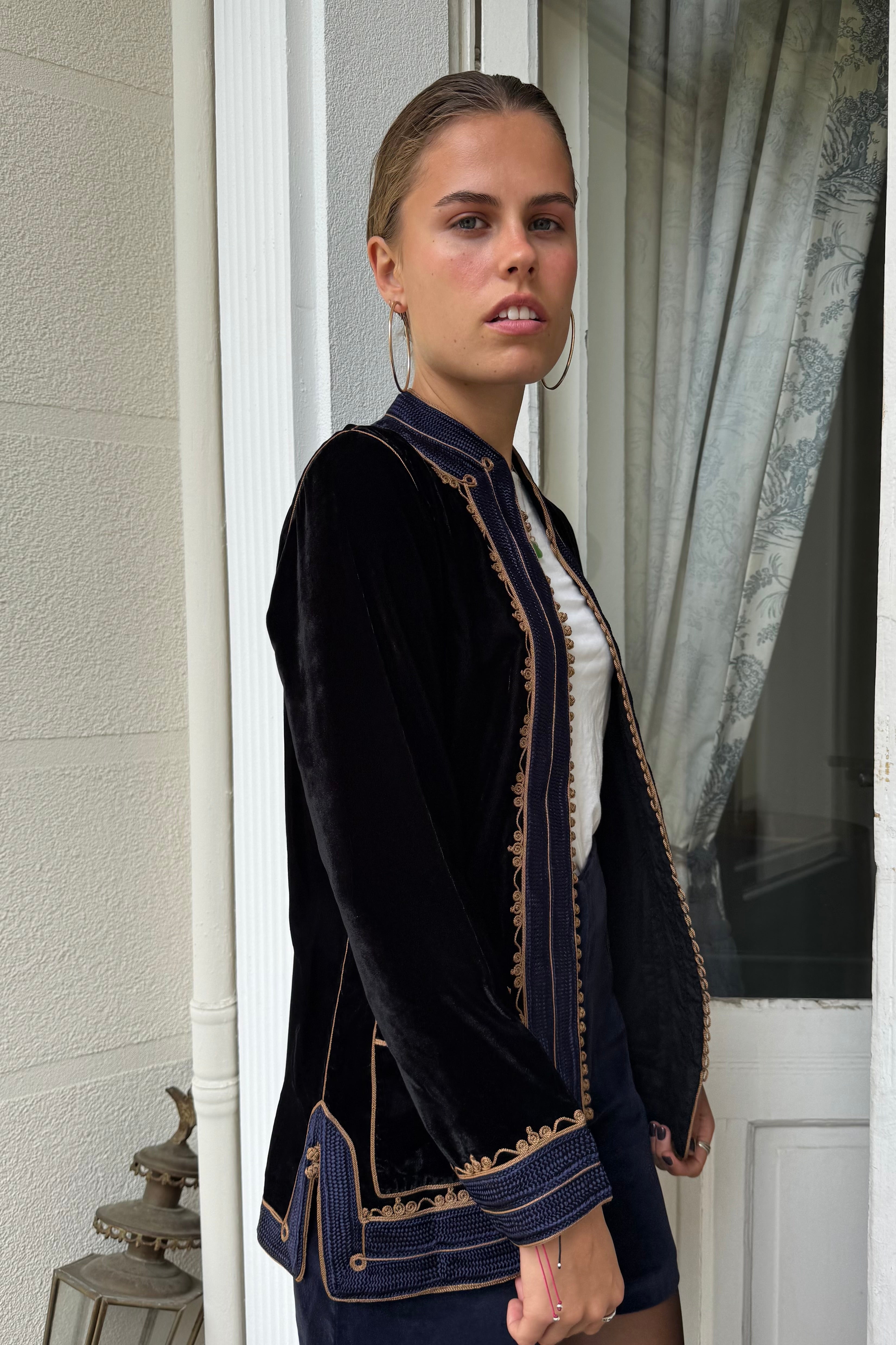 Velvet Jacket Serafina