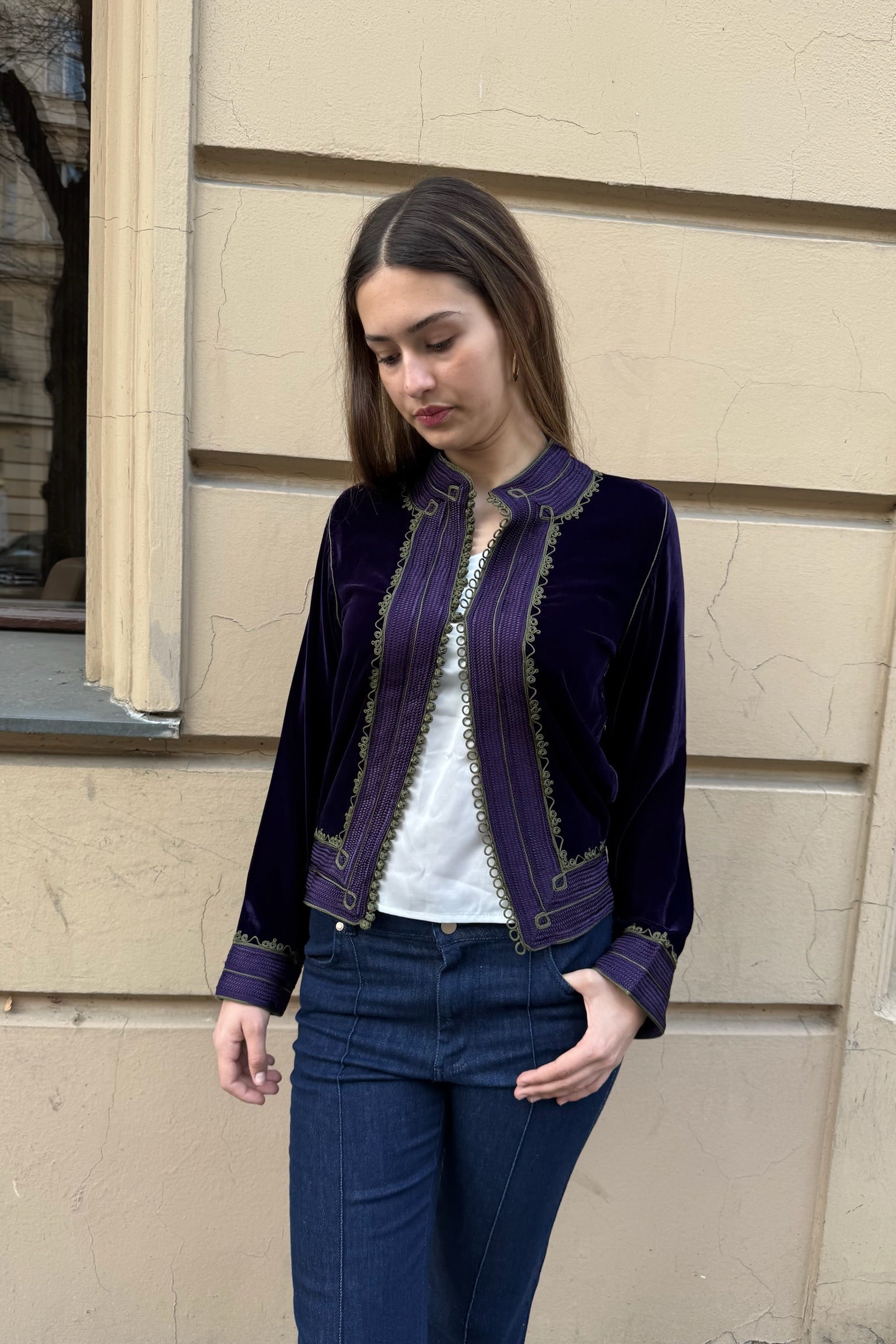 Bolero Velvet Jacket Helena