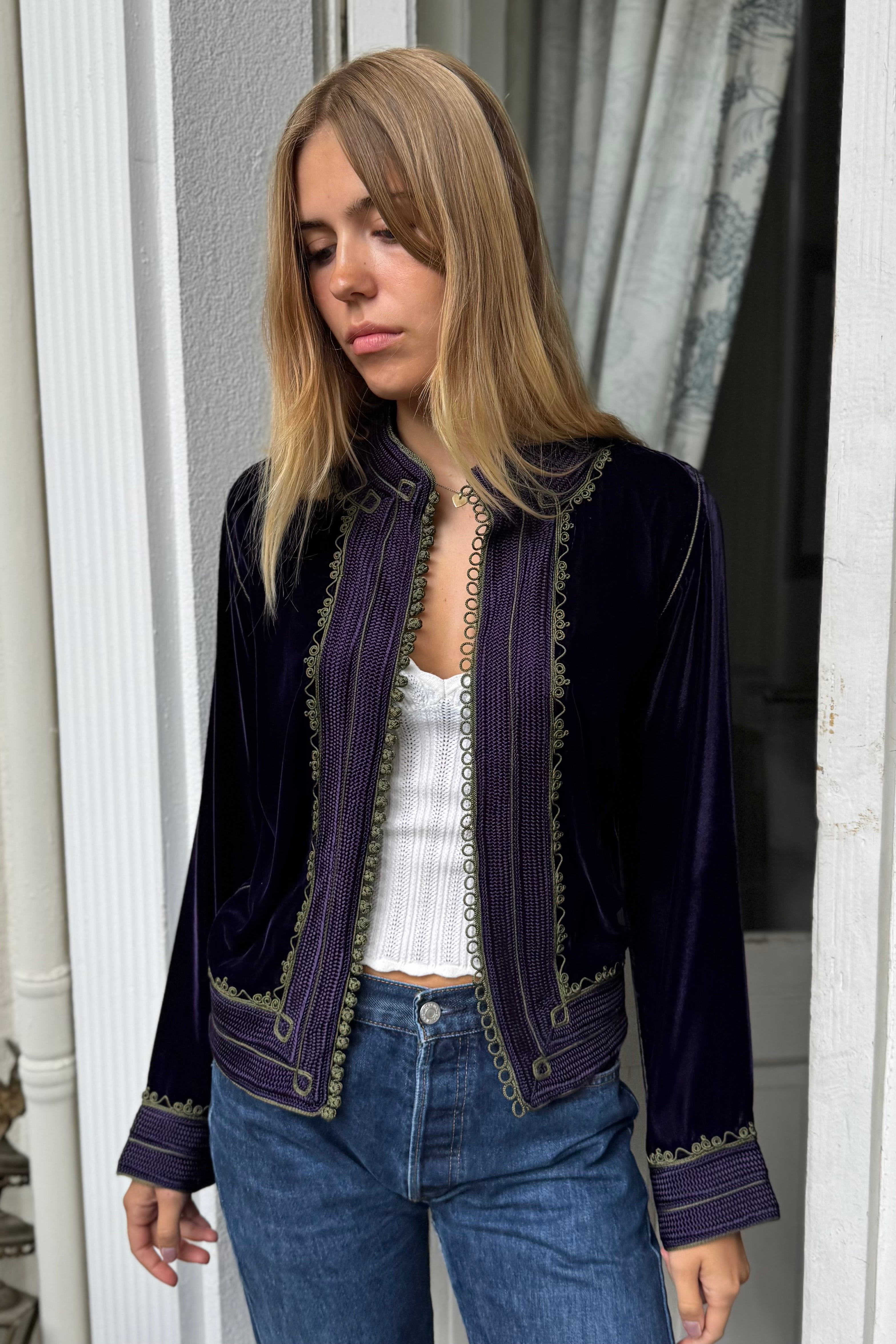 Bolero Velvet Jacket Helena