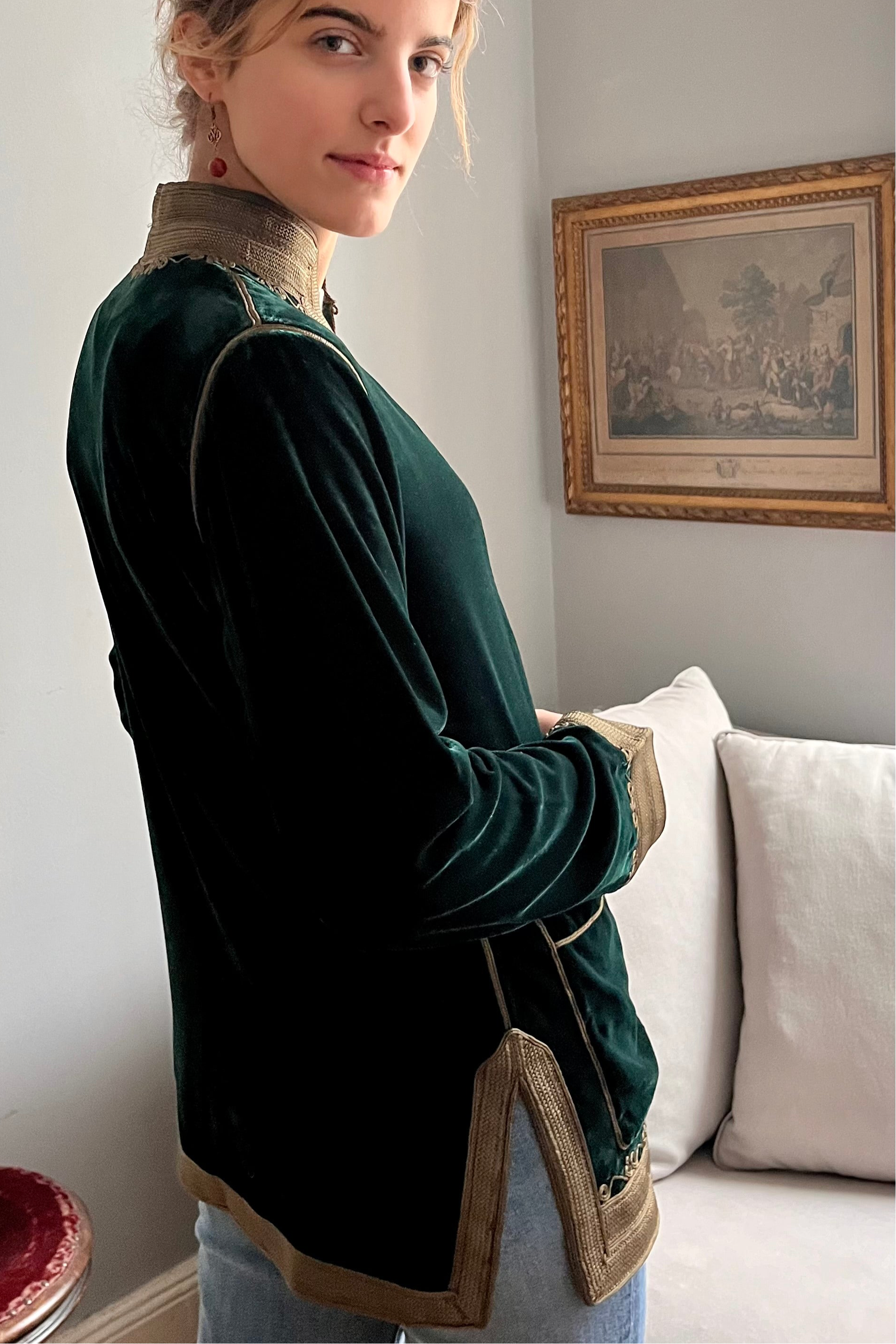 Velvet Jacket Serafina