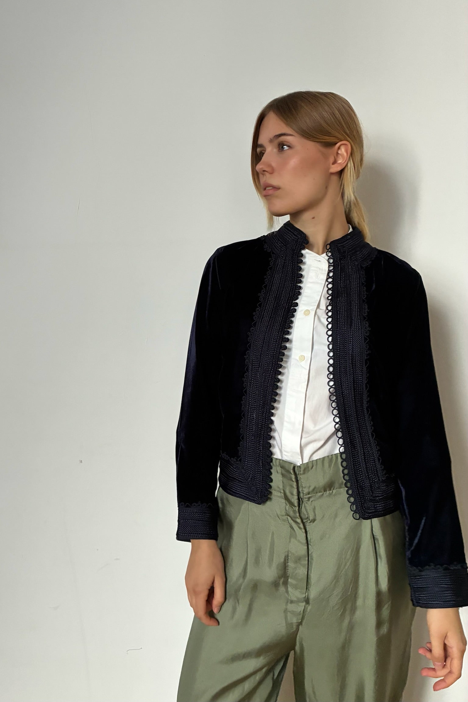 Bolero Velvet Jacket Helena