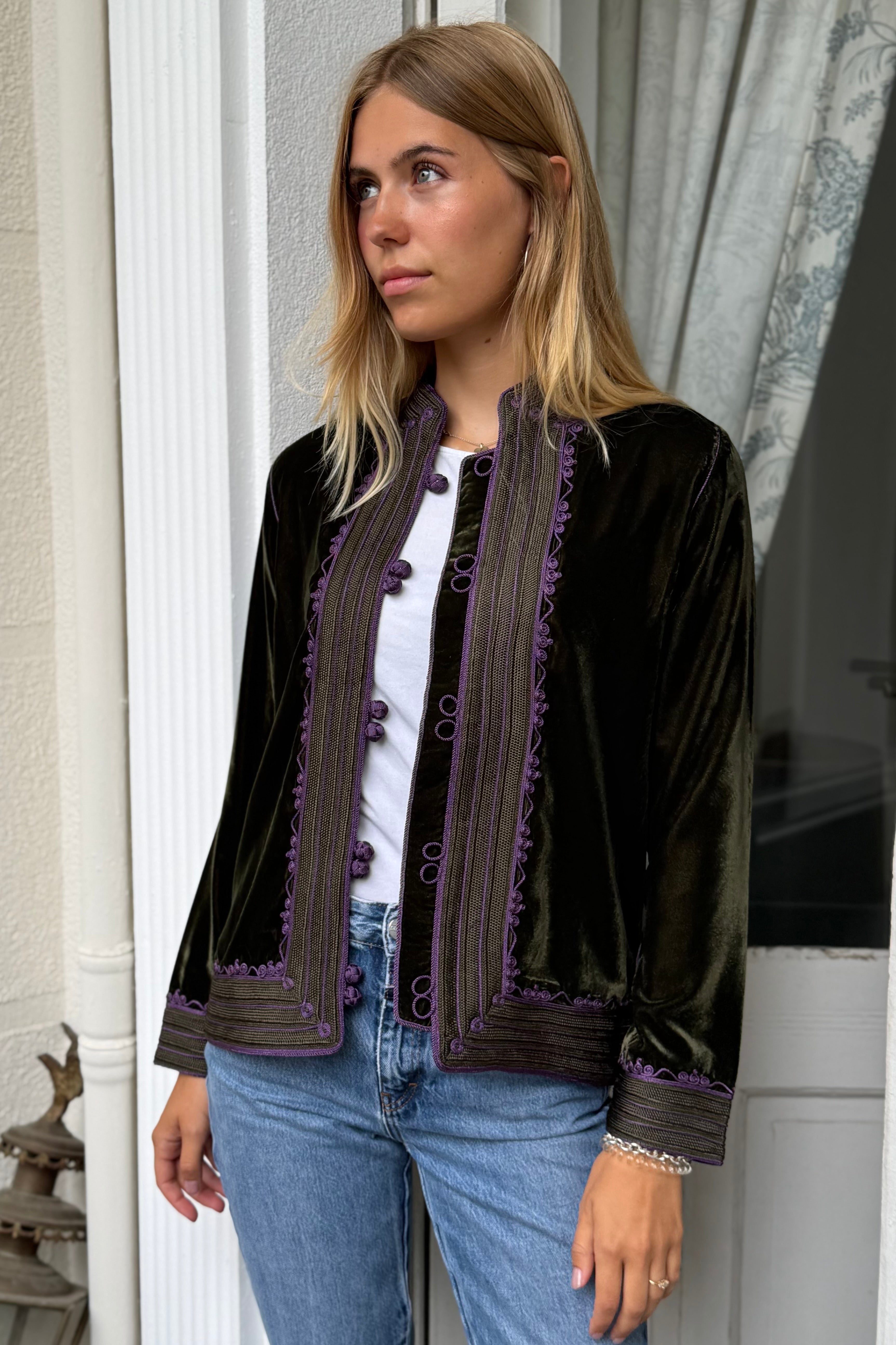 Velvet Jacket Ghizlane