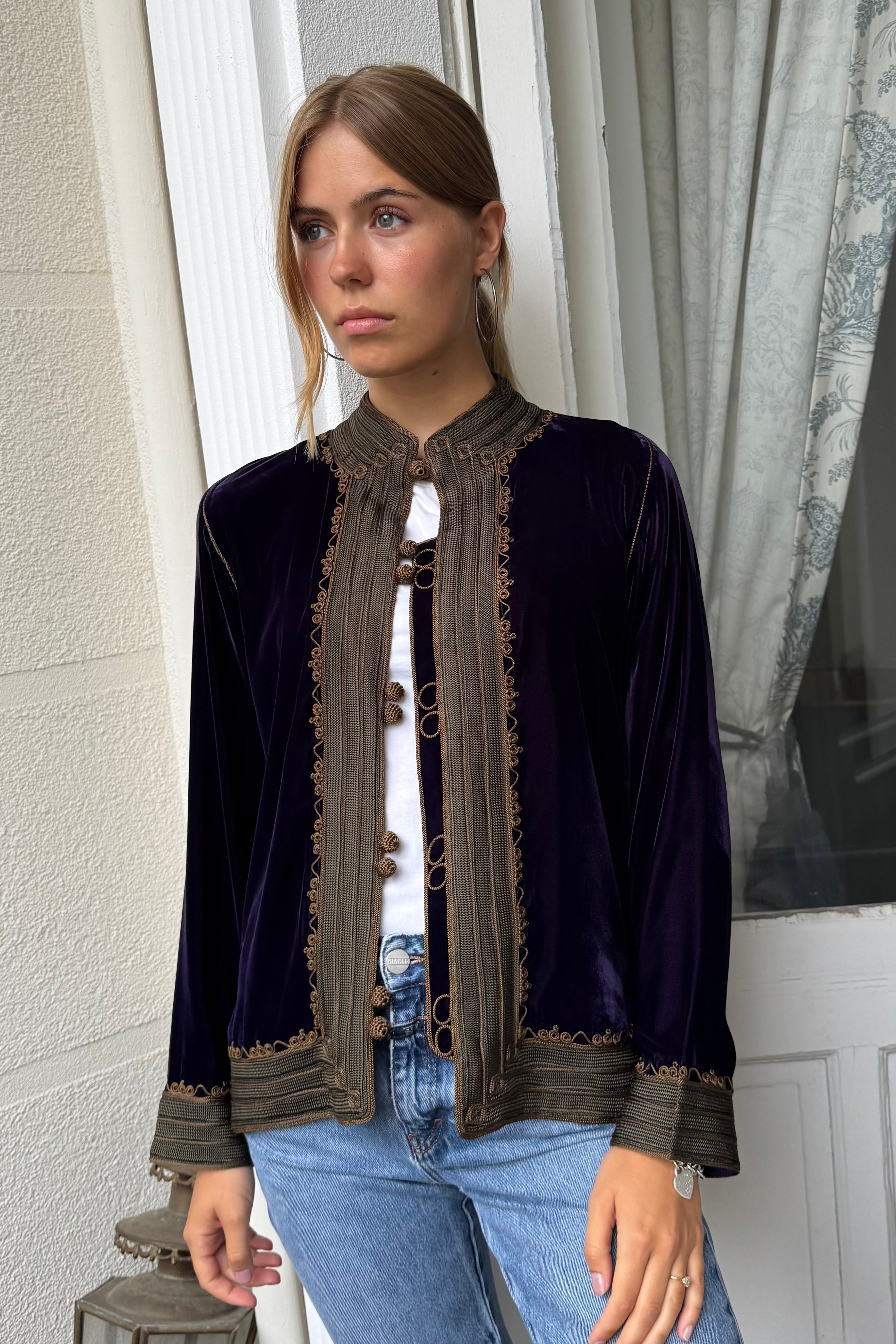 Velvet Jacket Ghizlane