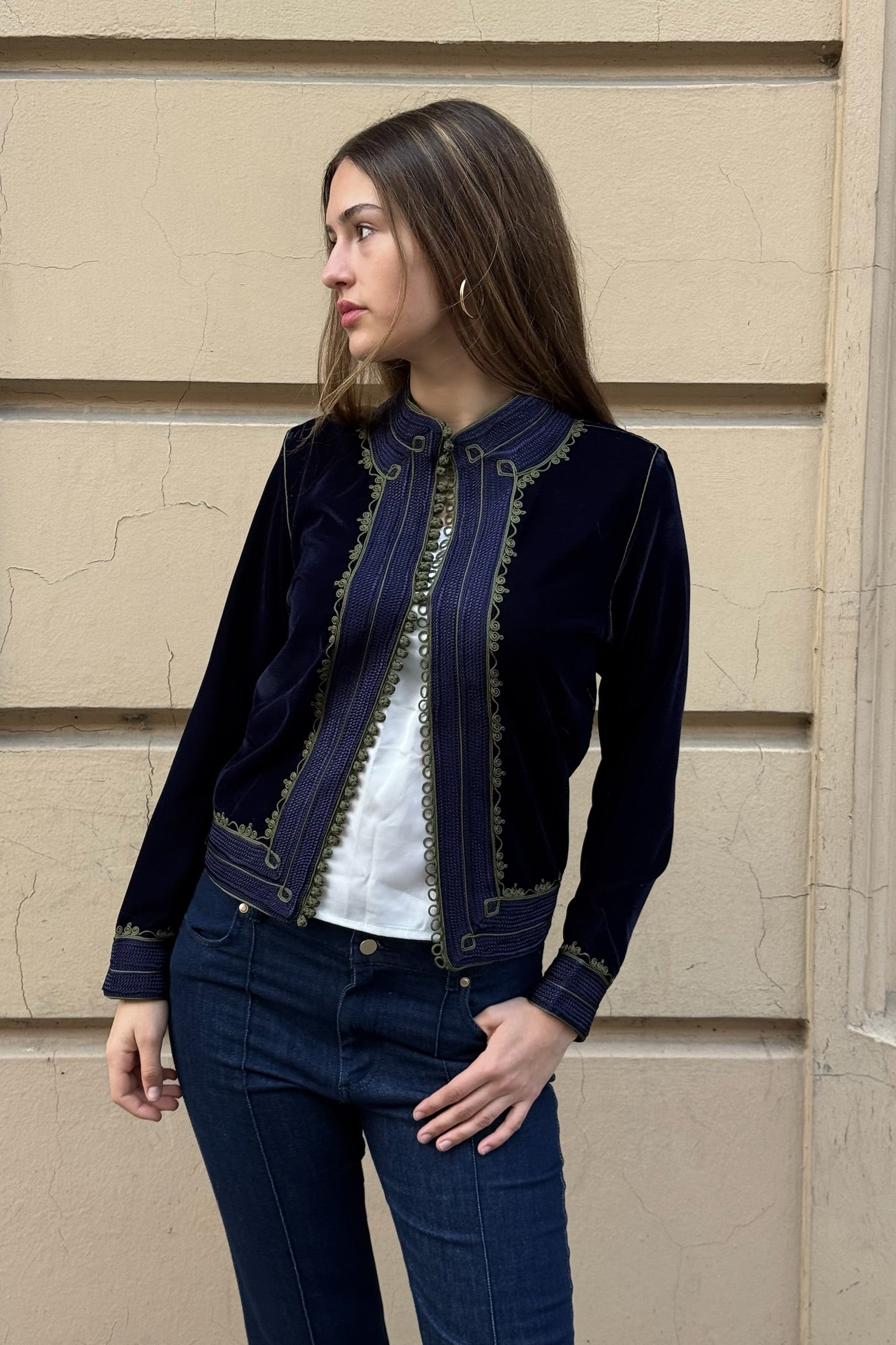 Bolero Velvet Jacket Helena