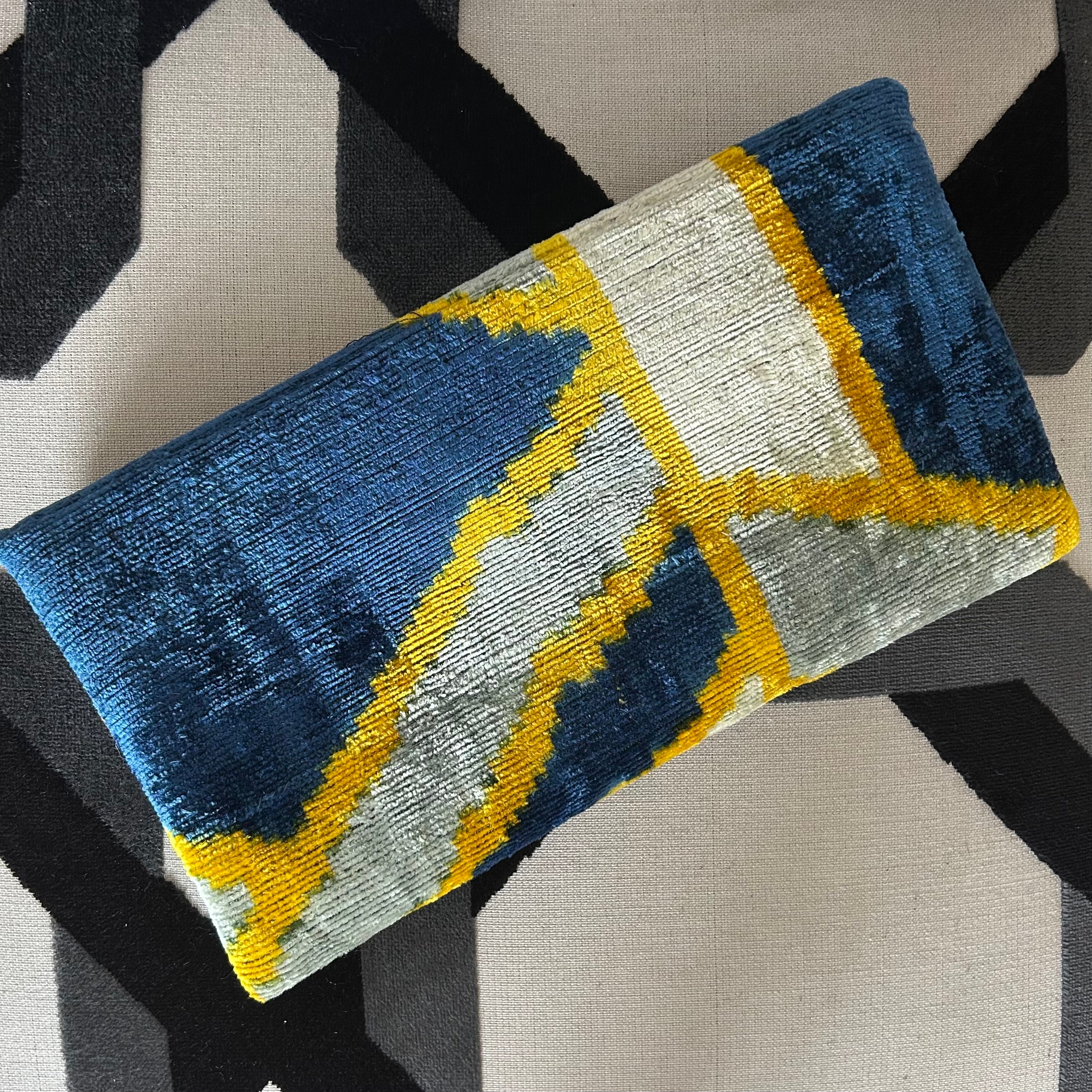Theda Ikat Clutch