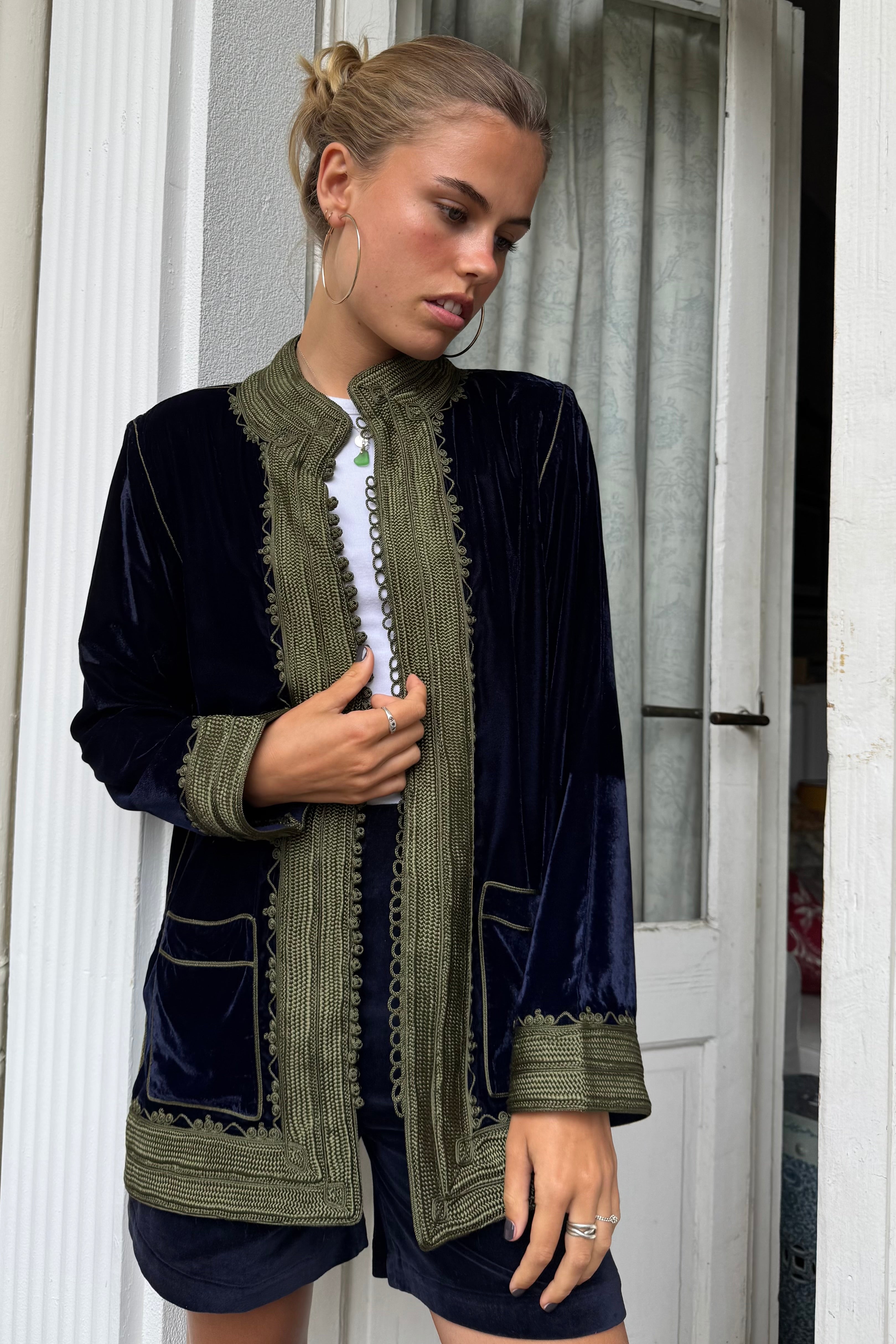 Velvet Jacket Serafina