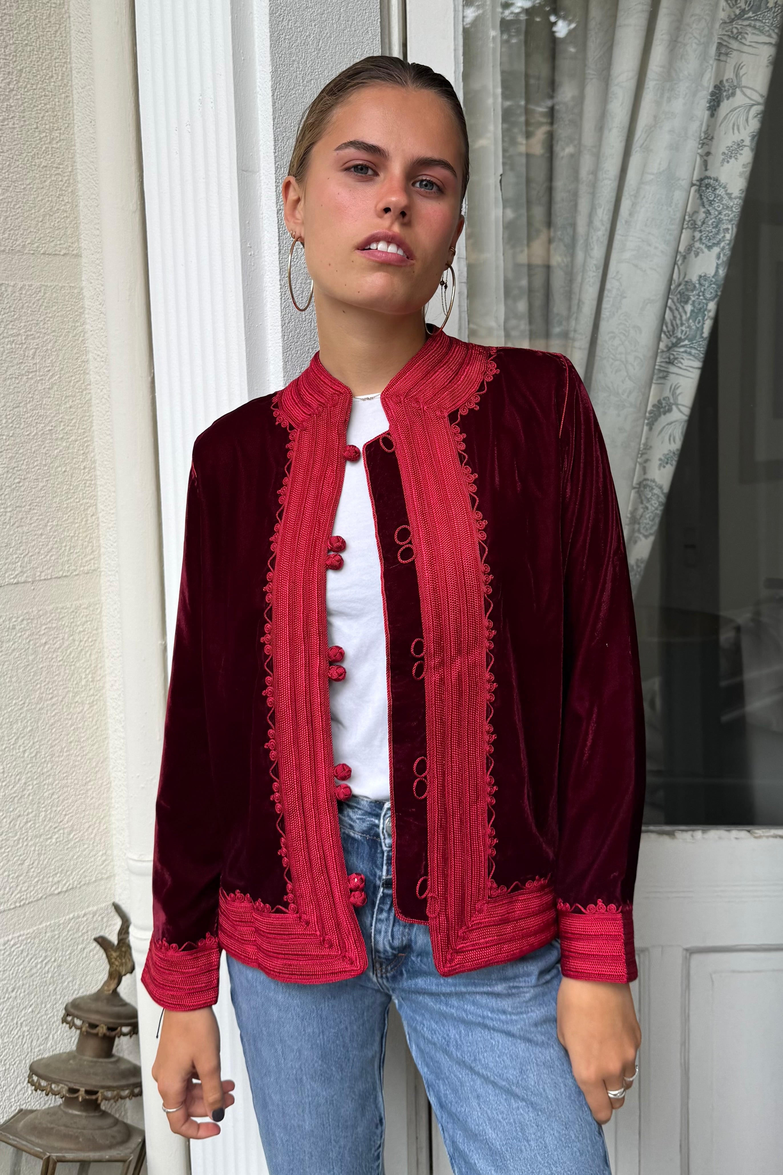 Velvet Jacket Ghizlane