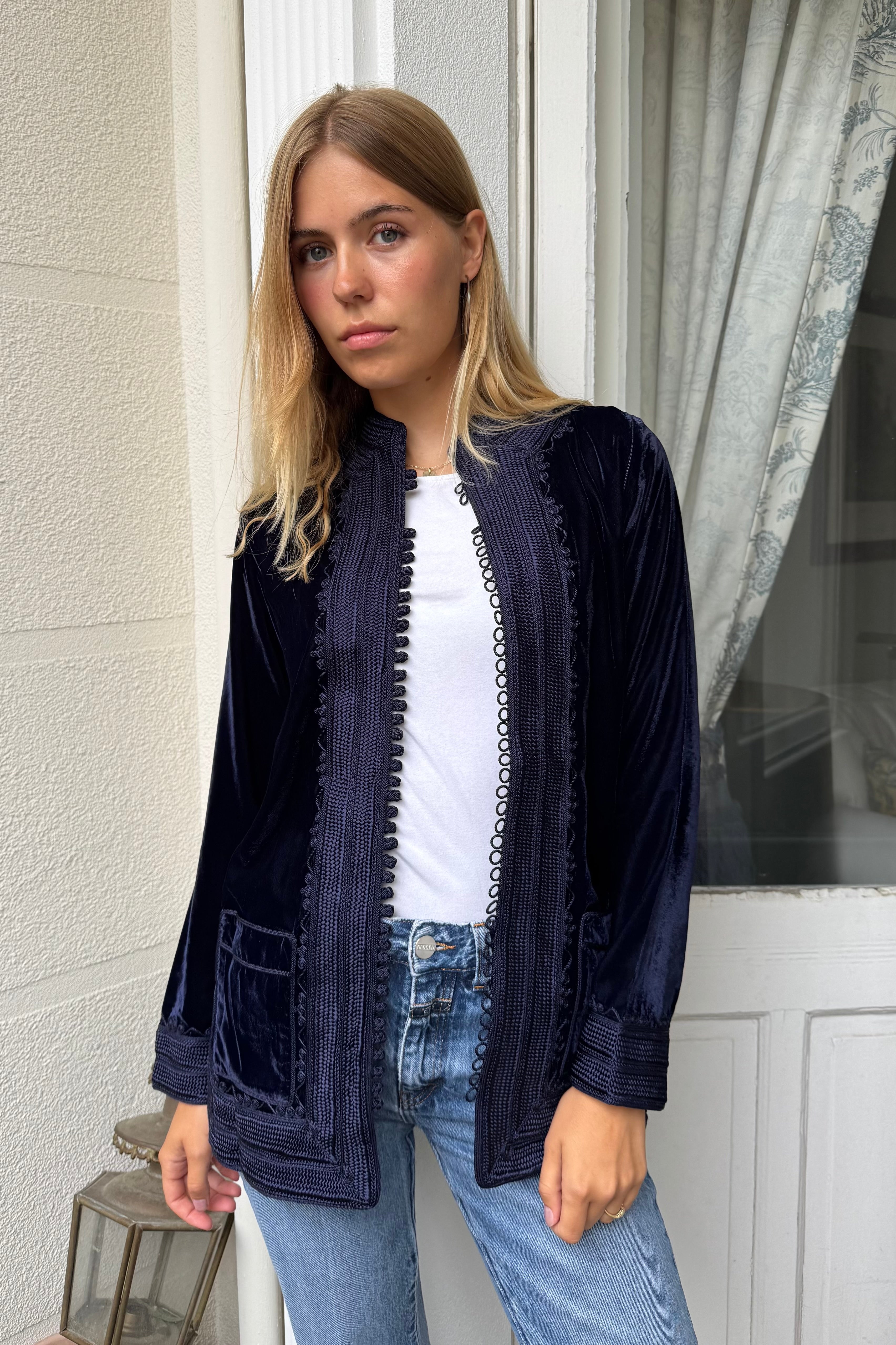 Velvet Jacket Serafina