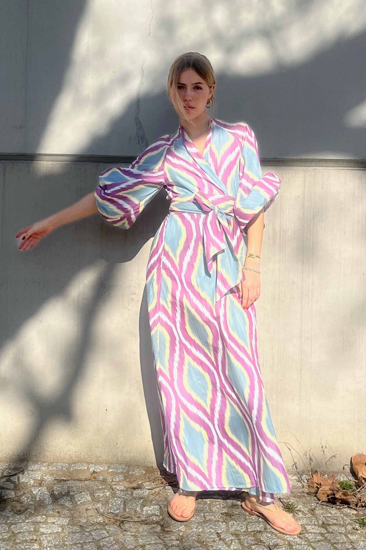 Isabella Ikat Dress