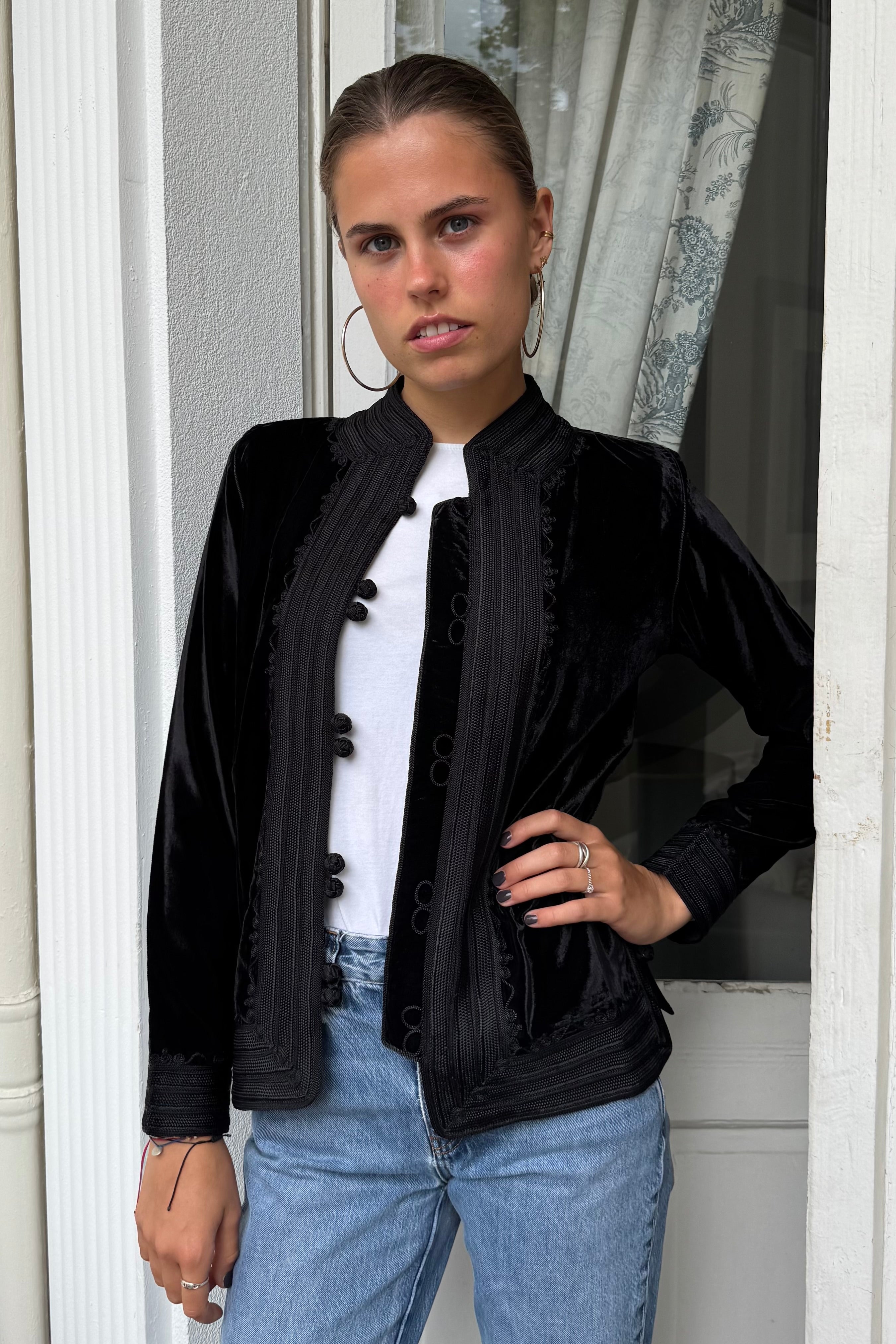 Velvet Jacket Ghizlane