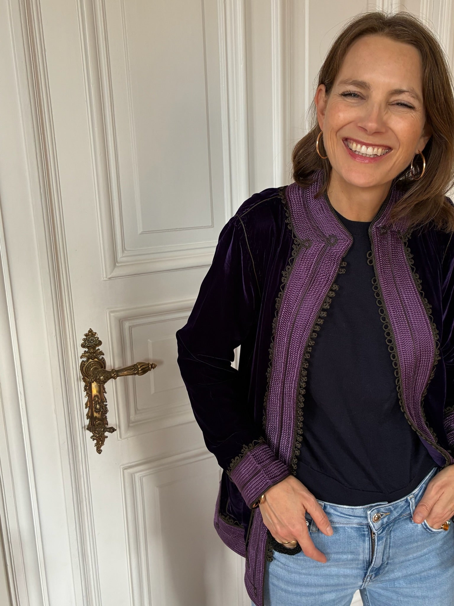 Velvet Jacket Serafina