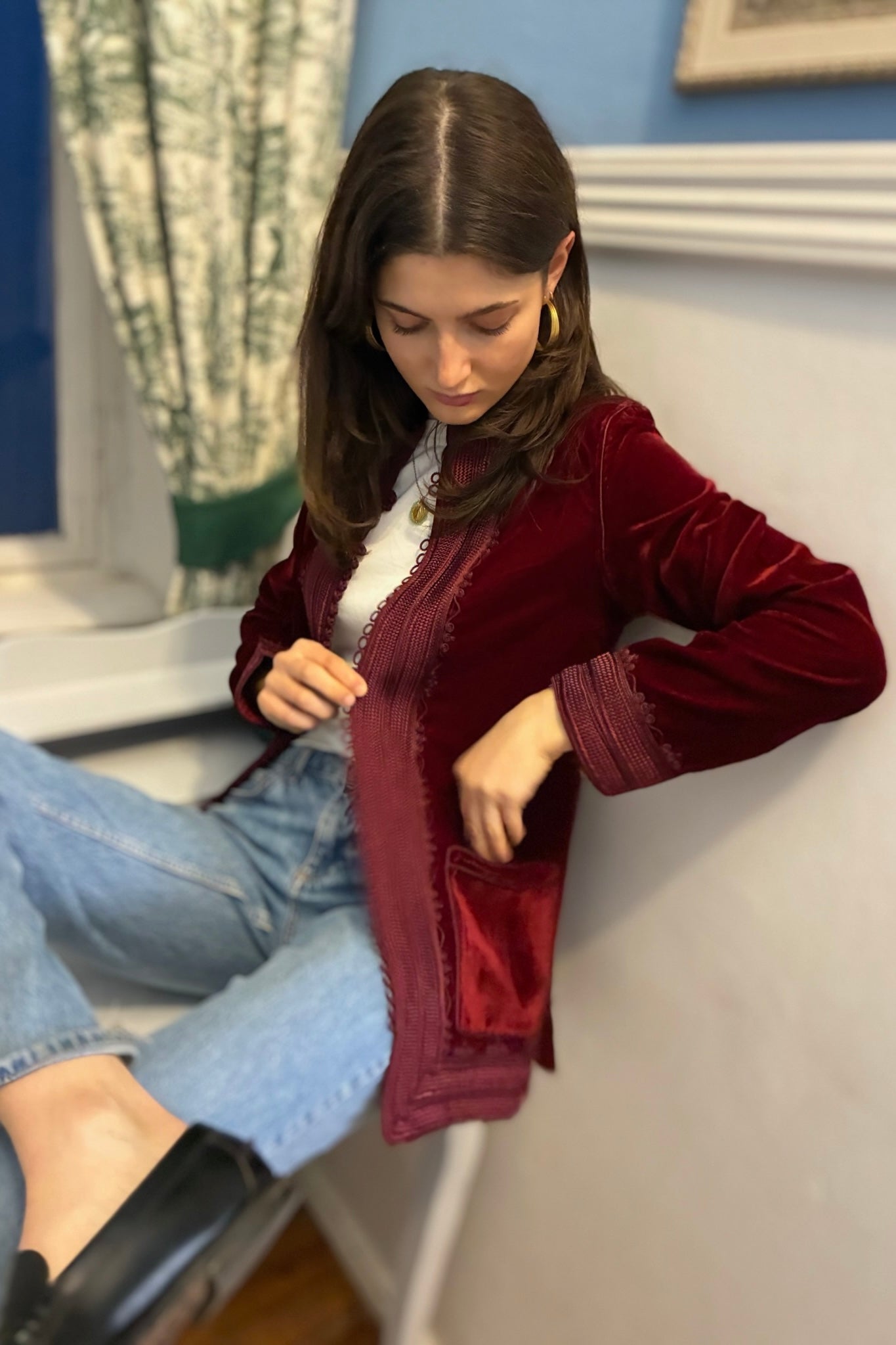 Velvet Jacket Serafina