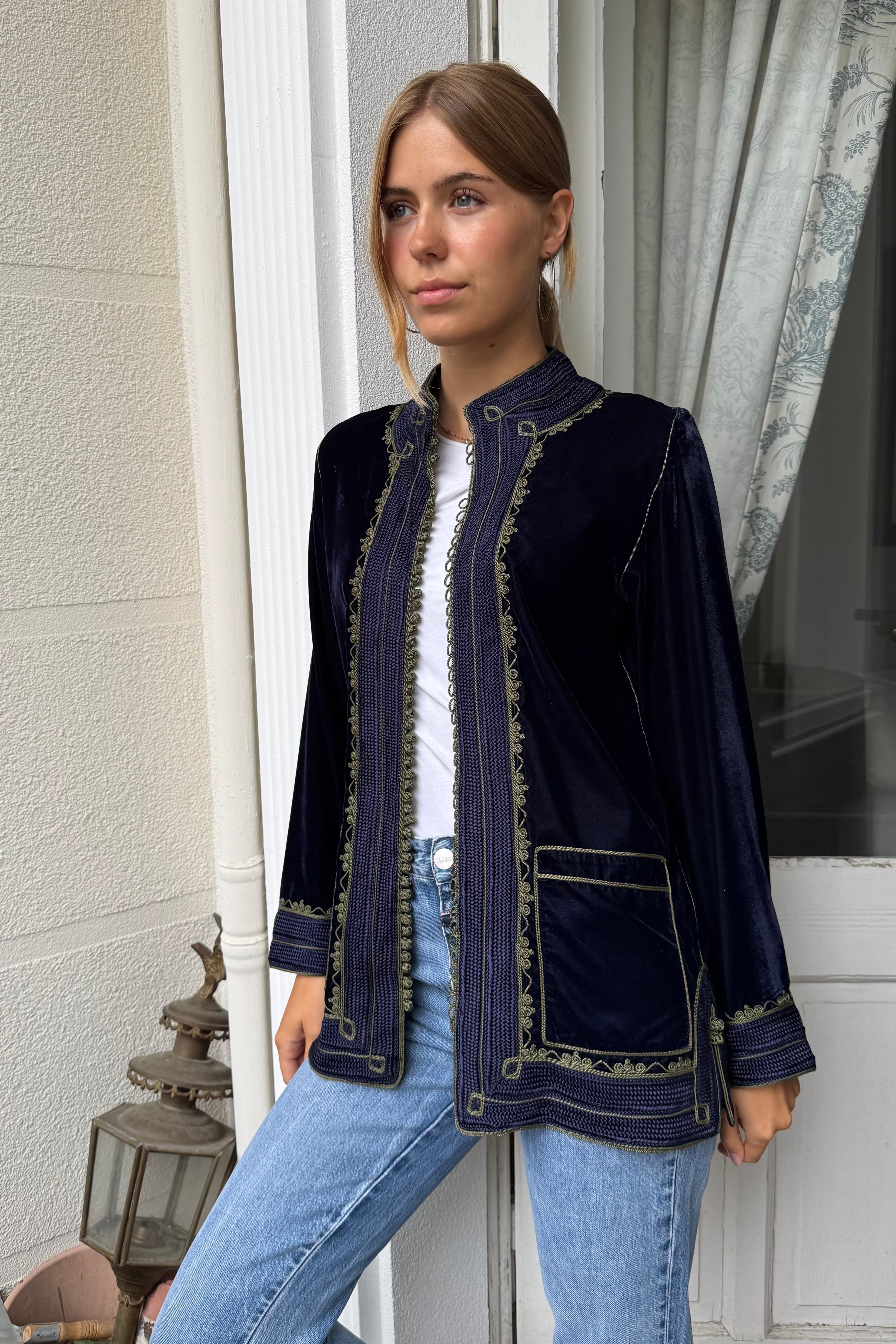 Velvet Jacket Serafina