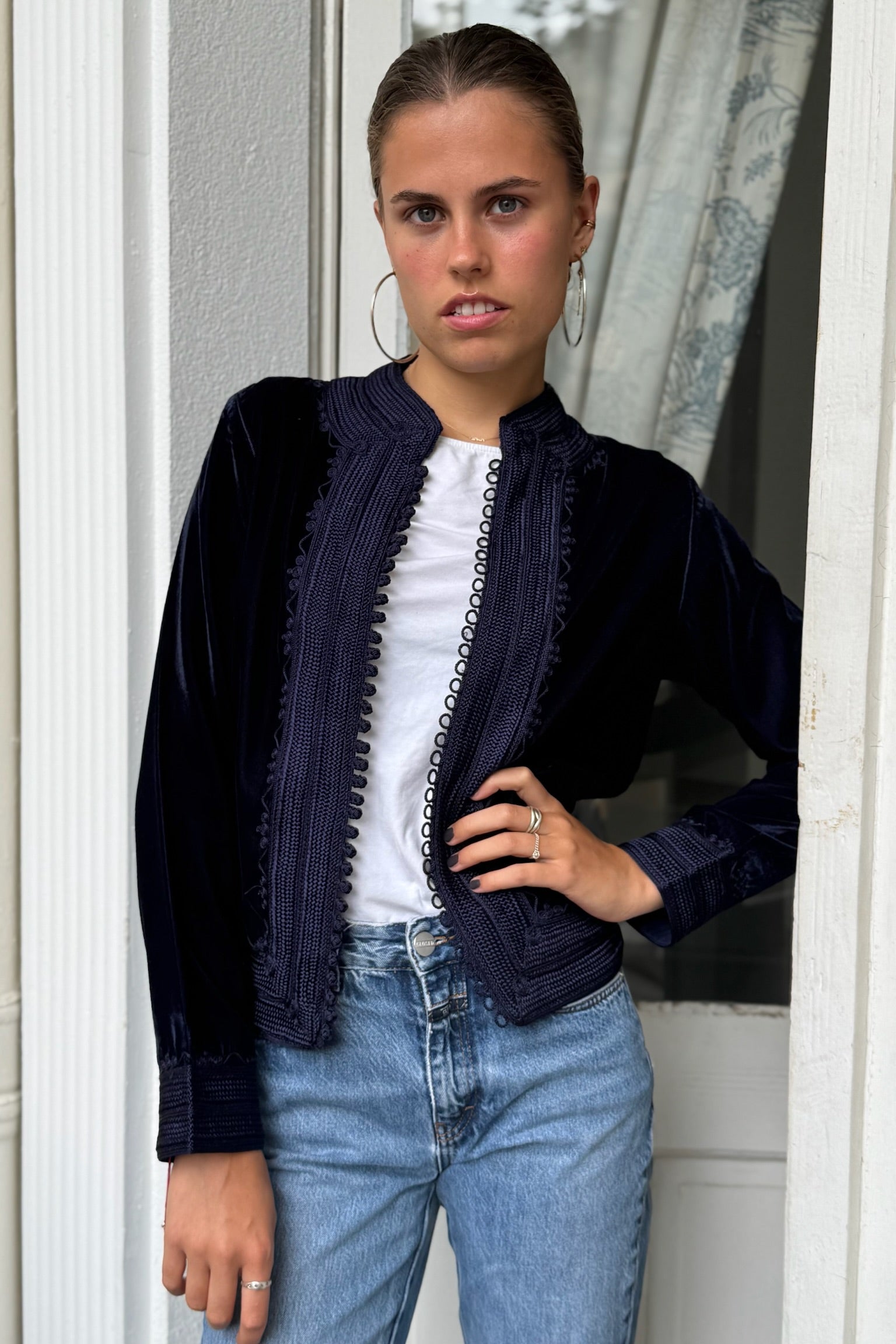 Bolero Velvet Jacket Helena