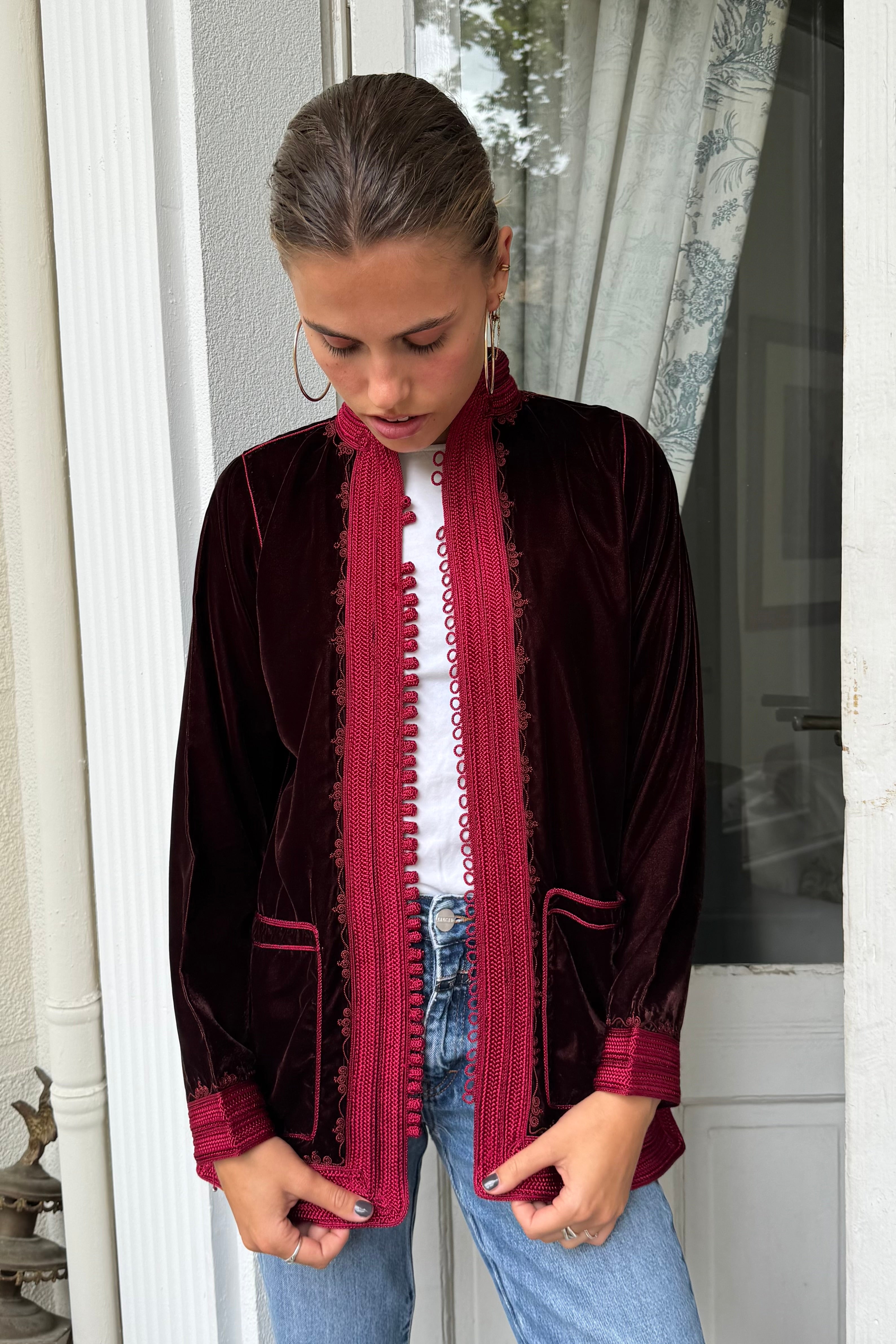 Velvet Jacket Serafina