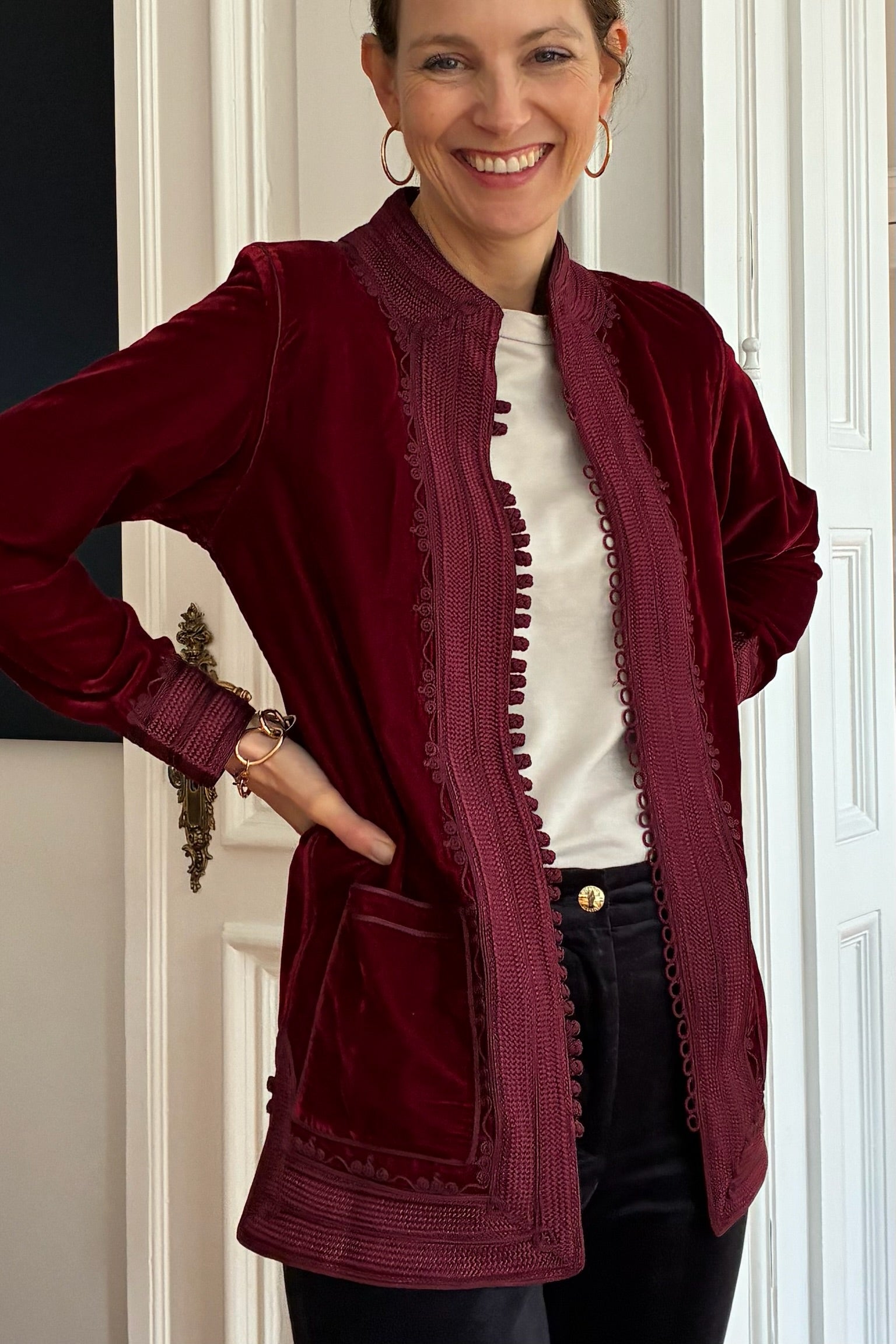 Velvet Jacket Serafina