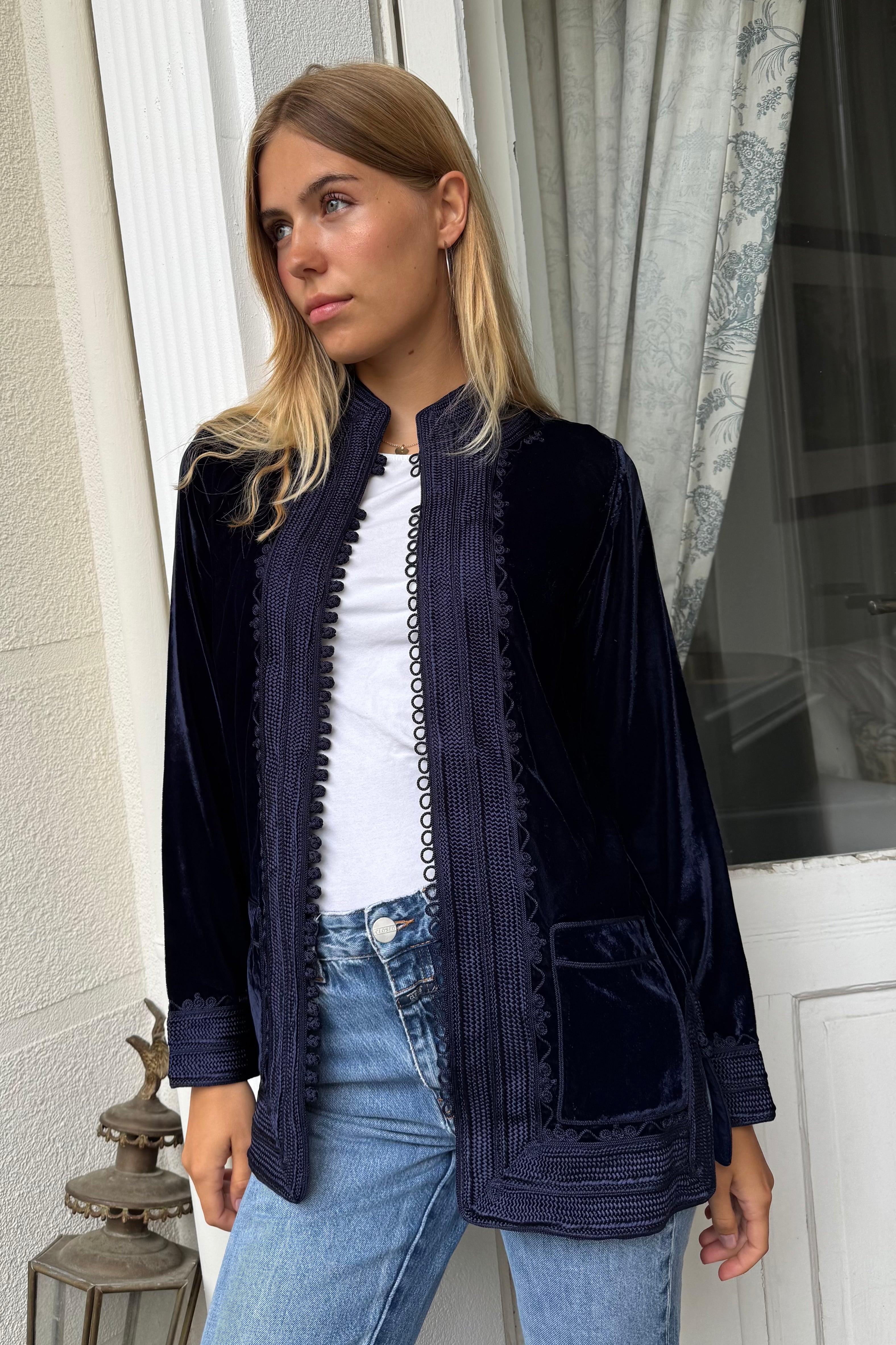 Velvet Jacket Serafina