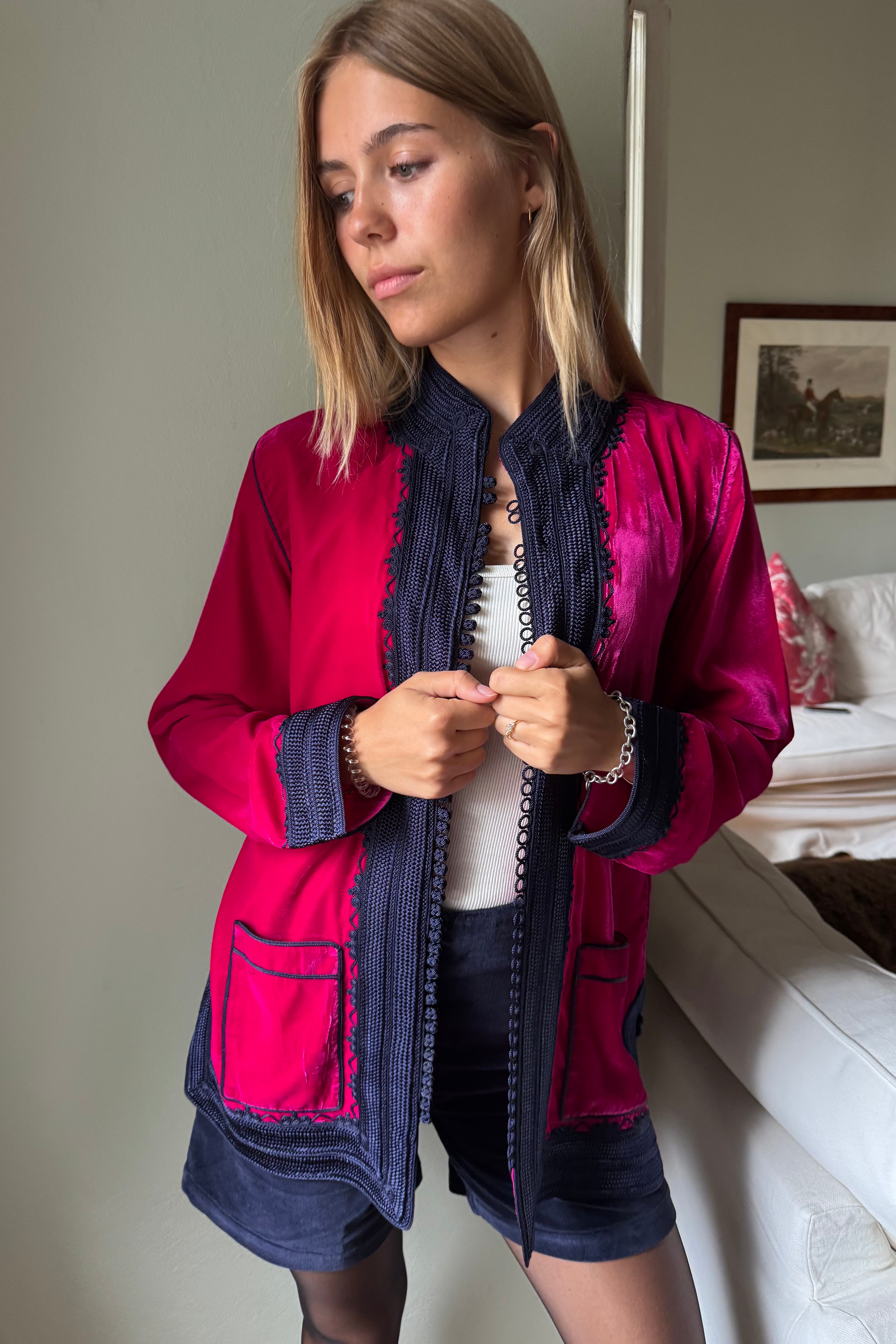 Velvet Jacket Serafina