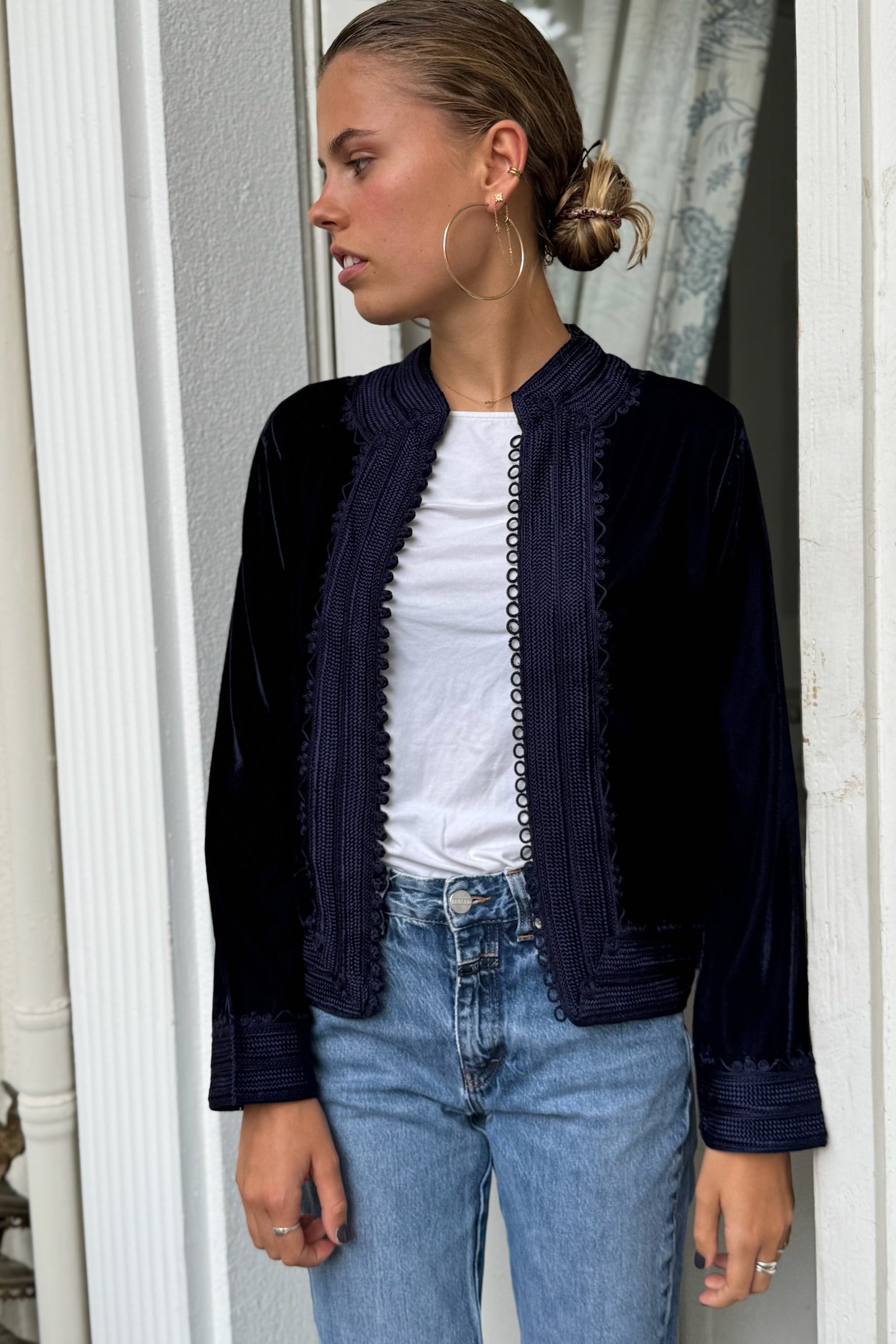 Bolero Velvet Jacket Helena