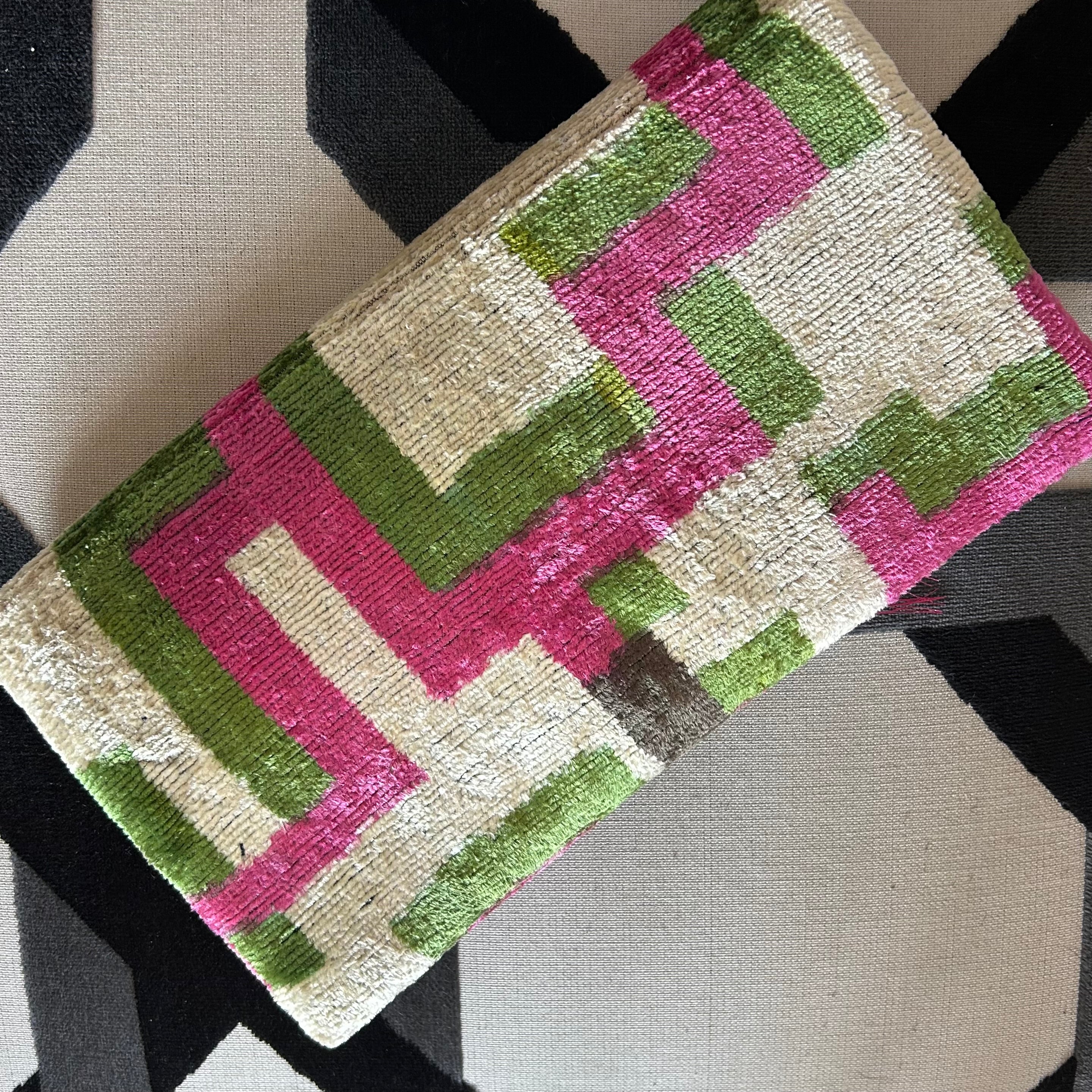 Theda Ikat Clutch