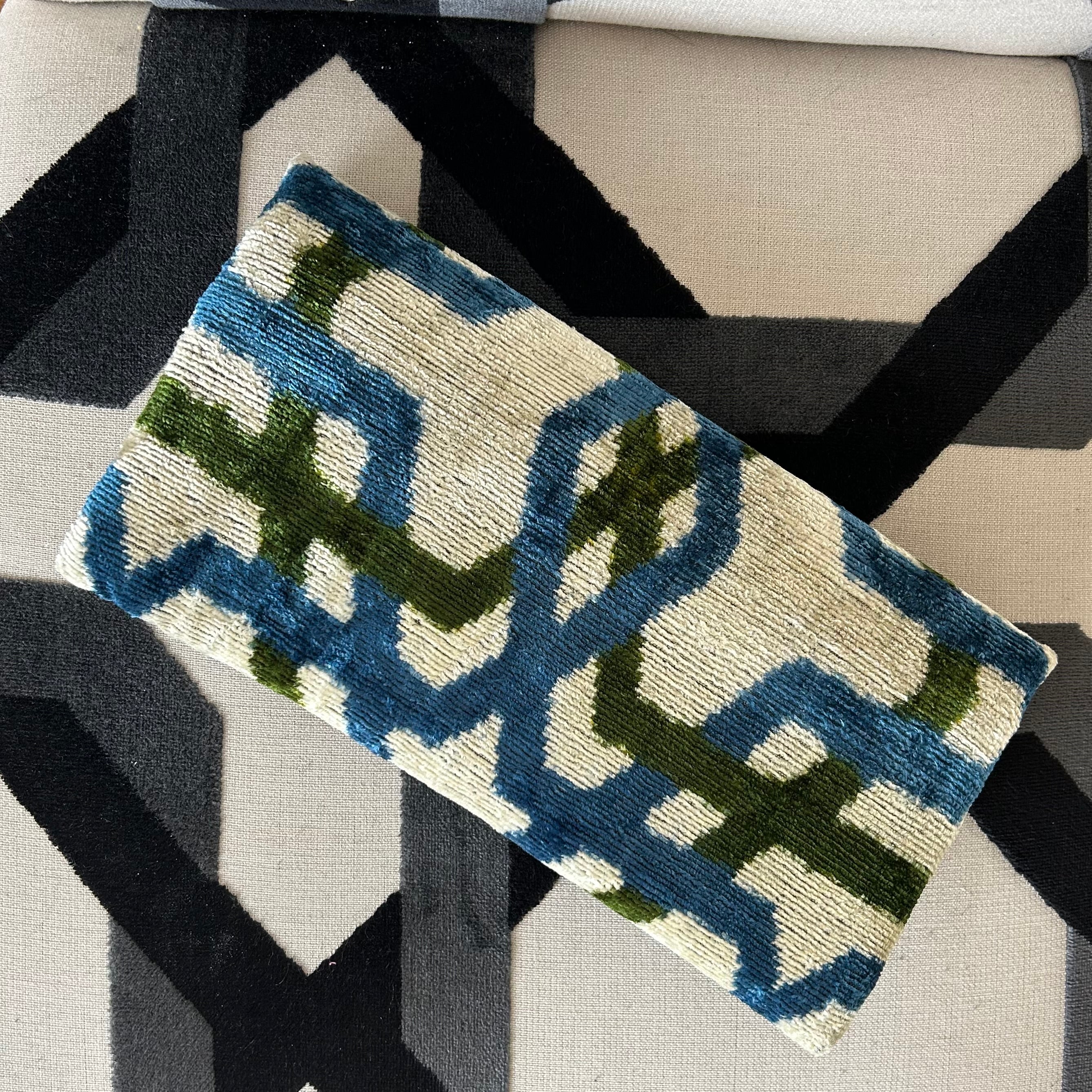 Theda Ikat Clutch