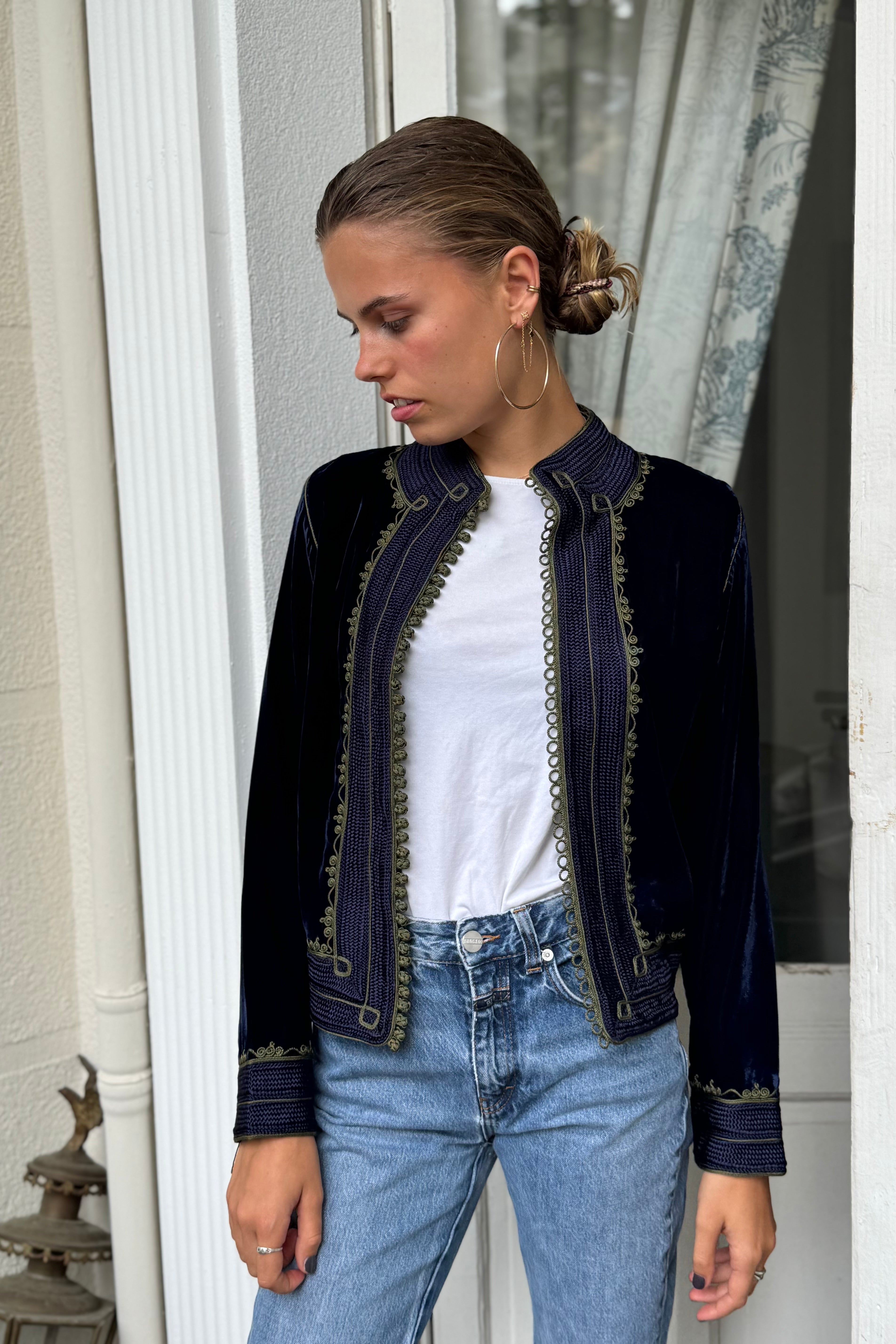 Bolero Velvet Jacket Helena