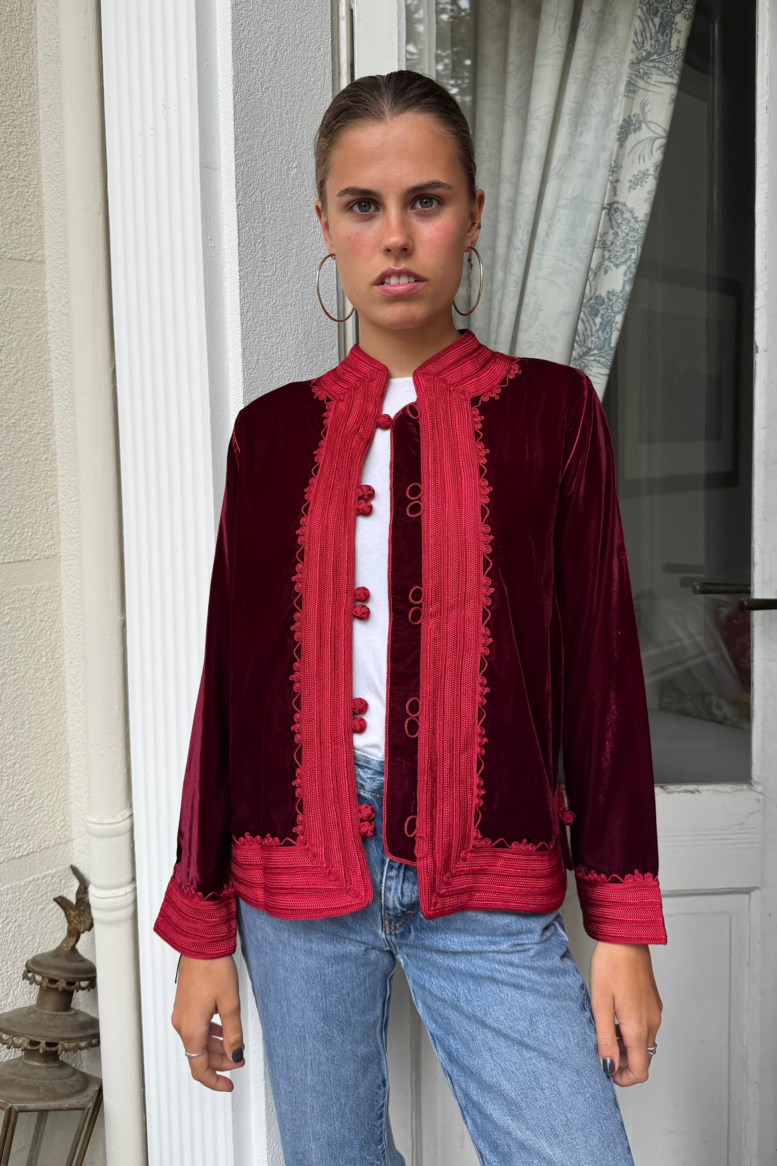 Velvet Jacket Ghizlane