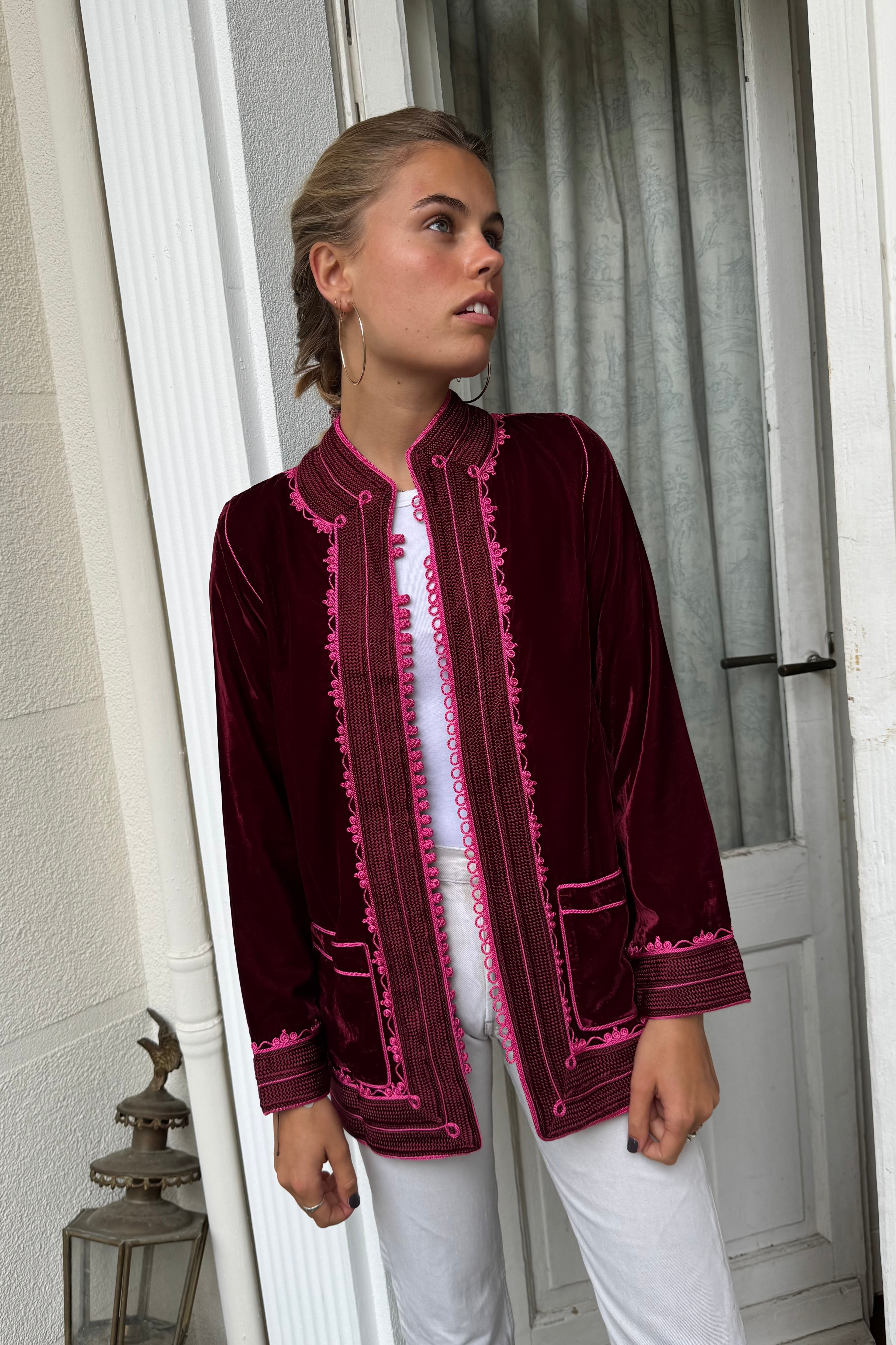 Velvet Jacket Serafina