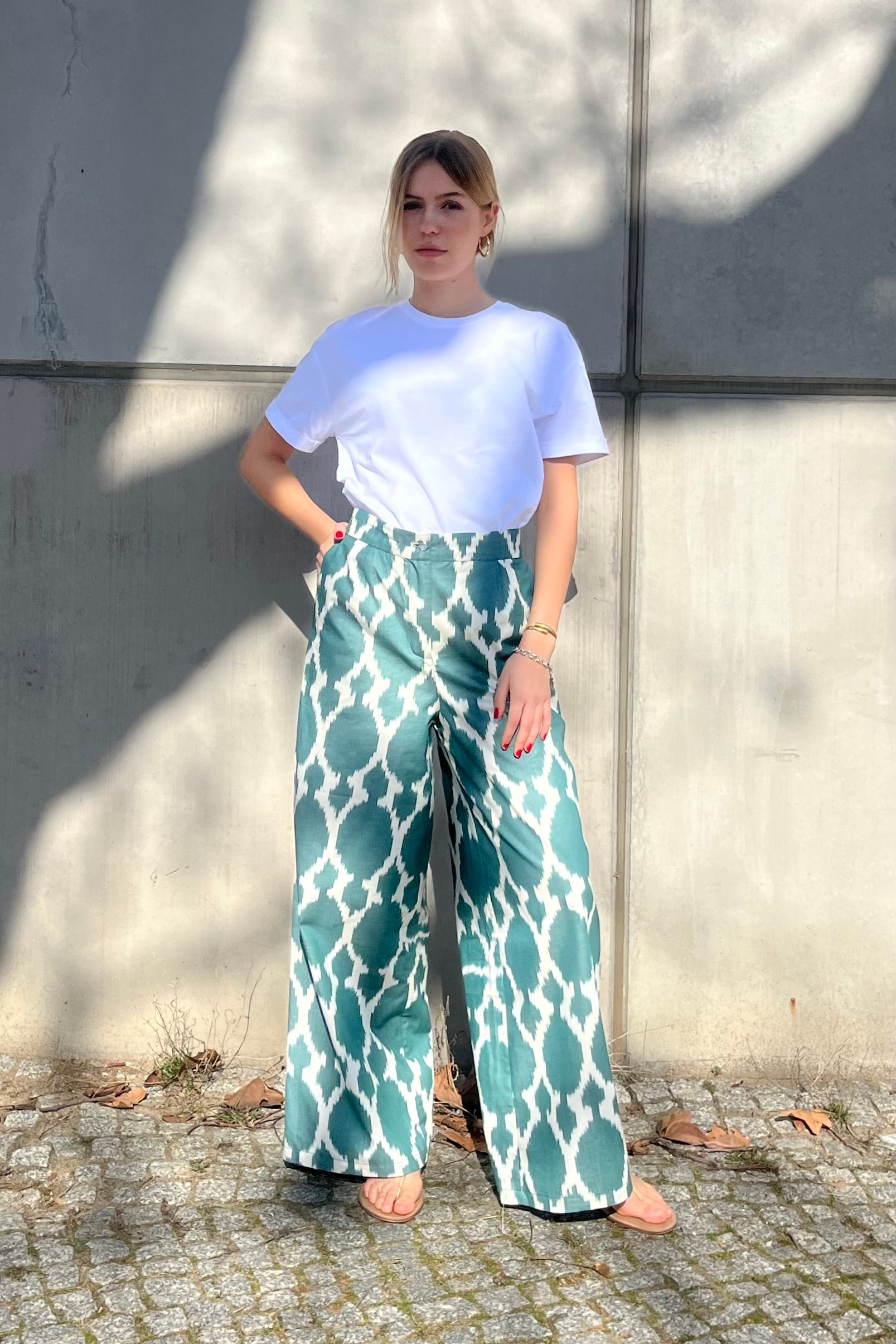 Marie Ikat Trousers