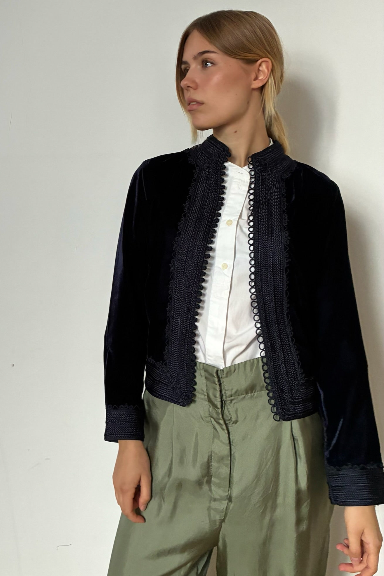 Bolero Velvet Jacket Helena